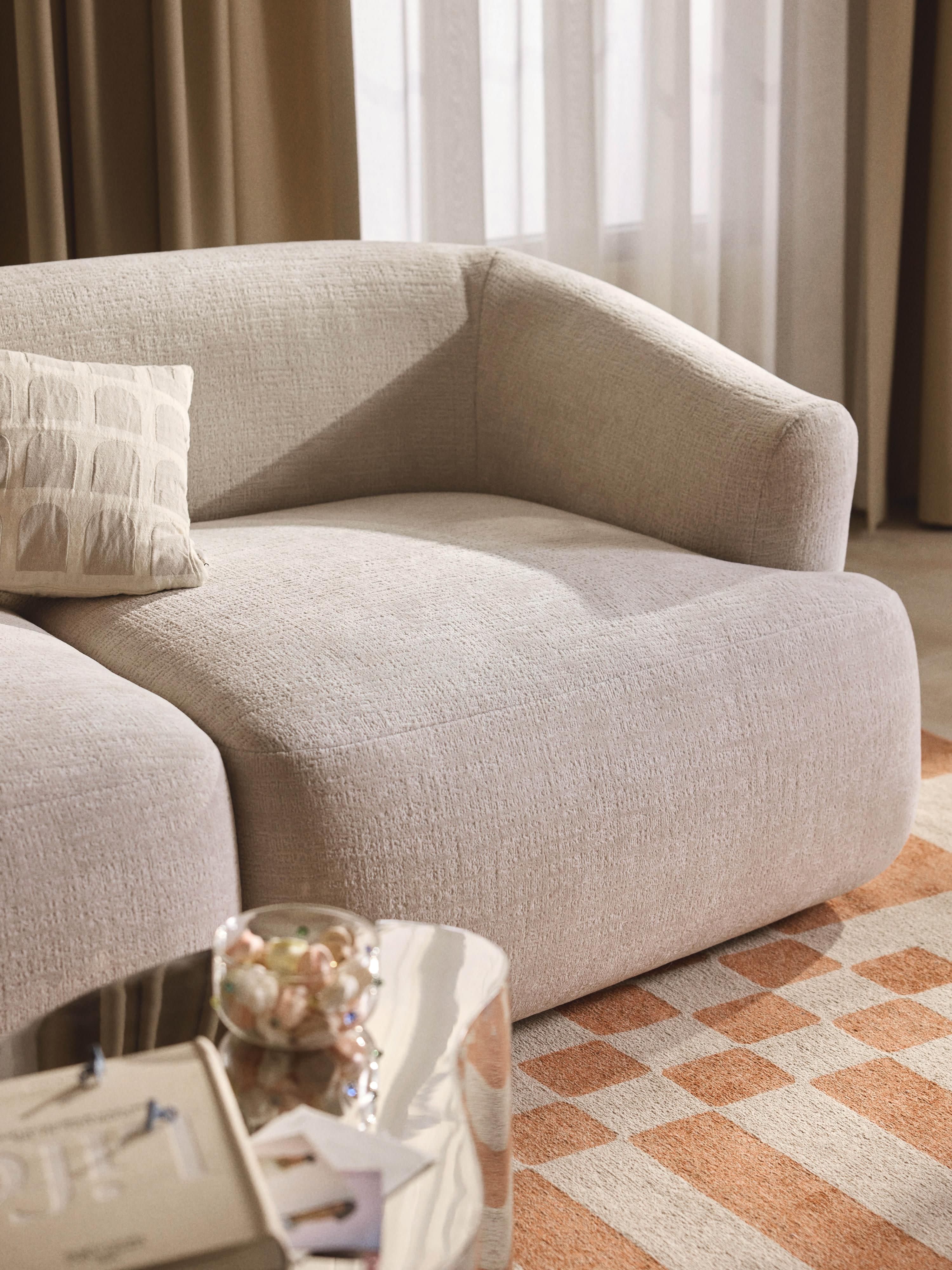 Sofia Modular Ottoman (4-seater)