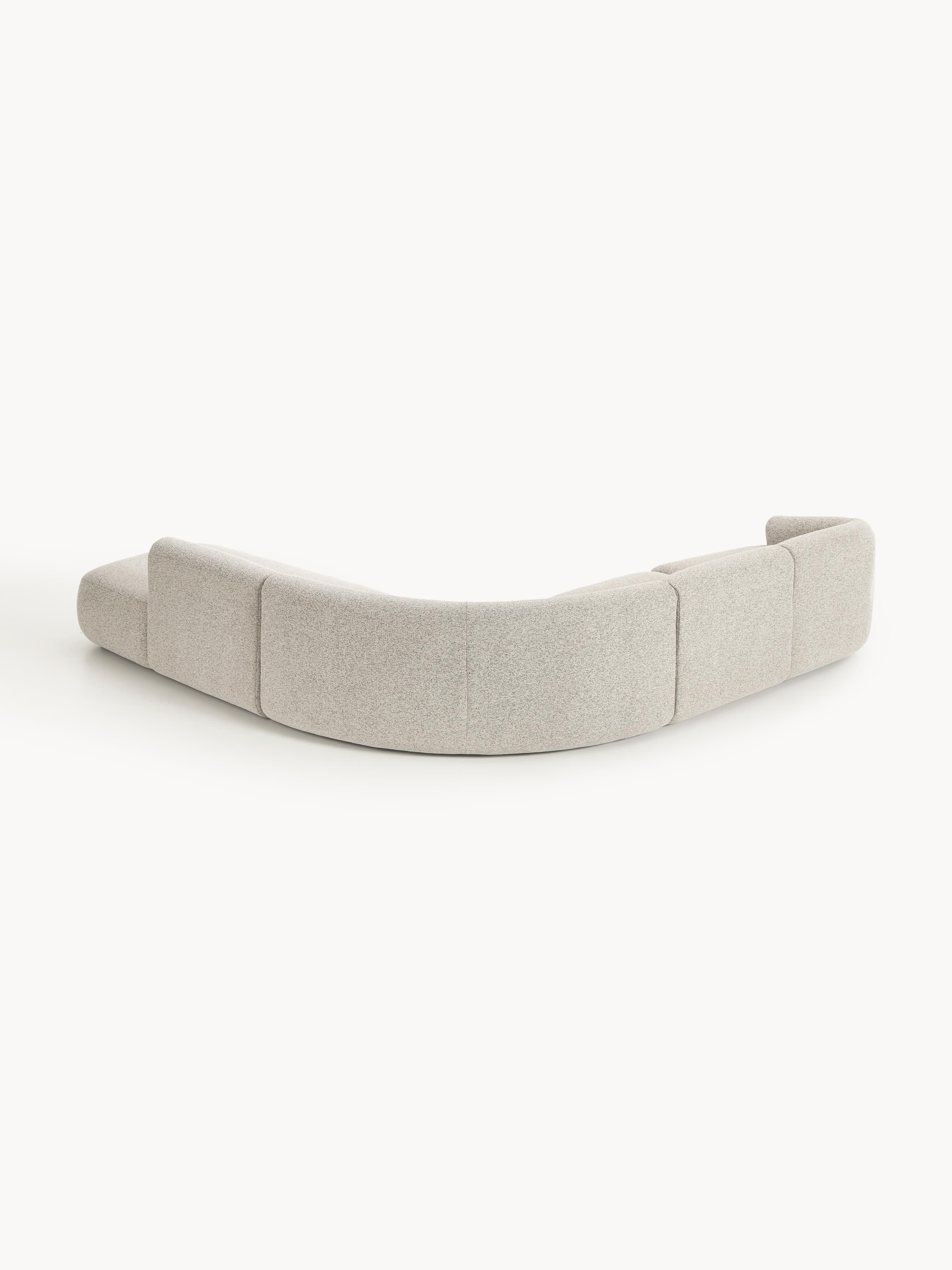 Sofia Modular Bouclé Corner Sofa (4-seater)