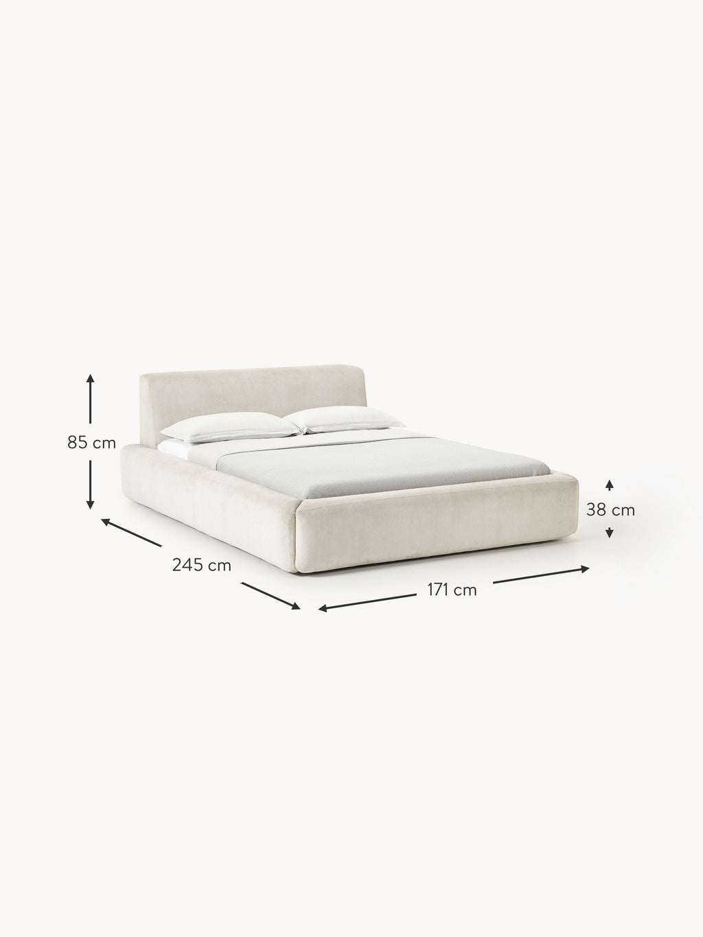 Melva Upholstered Bed