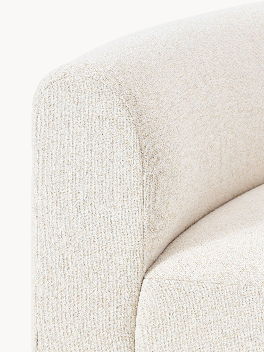 Sofia Round Bouclé Corner Module