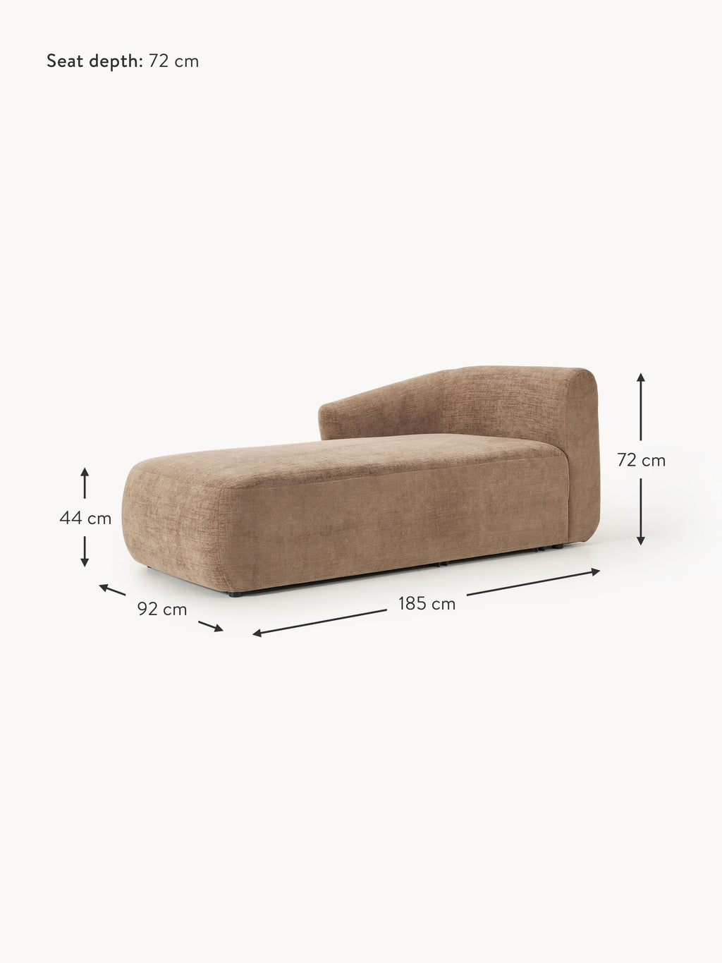 Sofia Corner Chaise Module