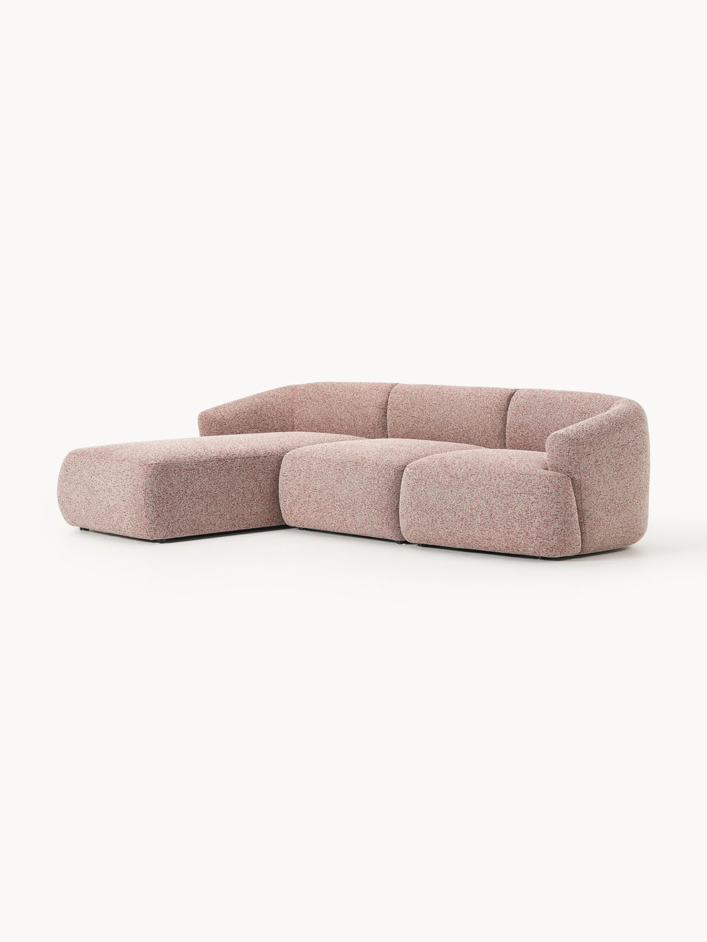 Sofia Modular Bouclé Corner Sofa (4-seater)