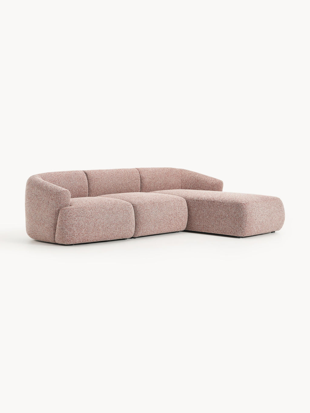 Sofia Modular Bouclé Corner Sofa (4-seater)