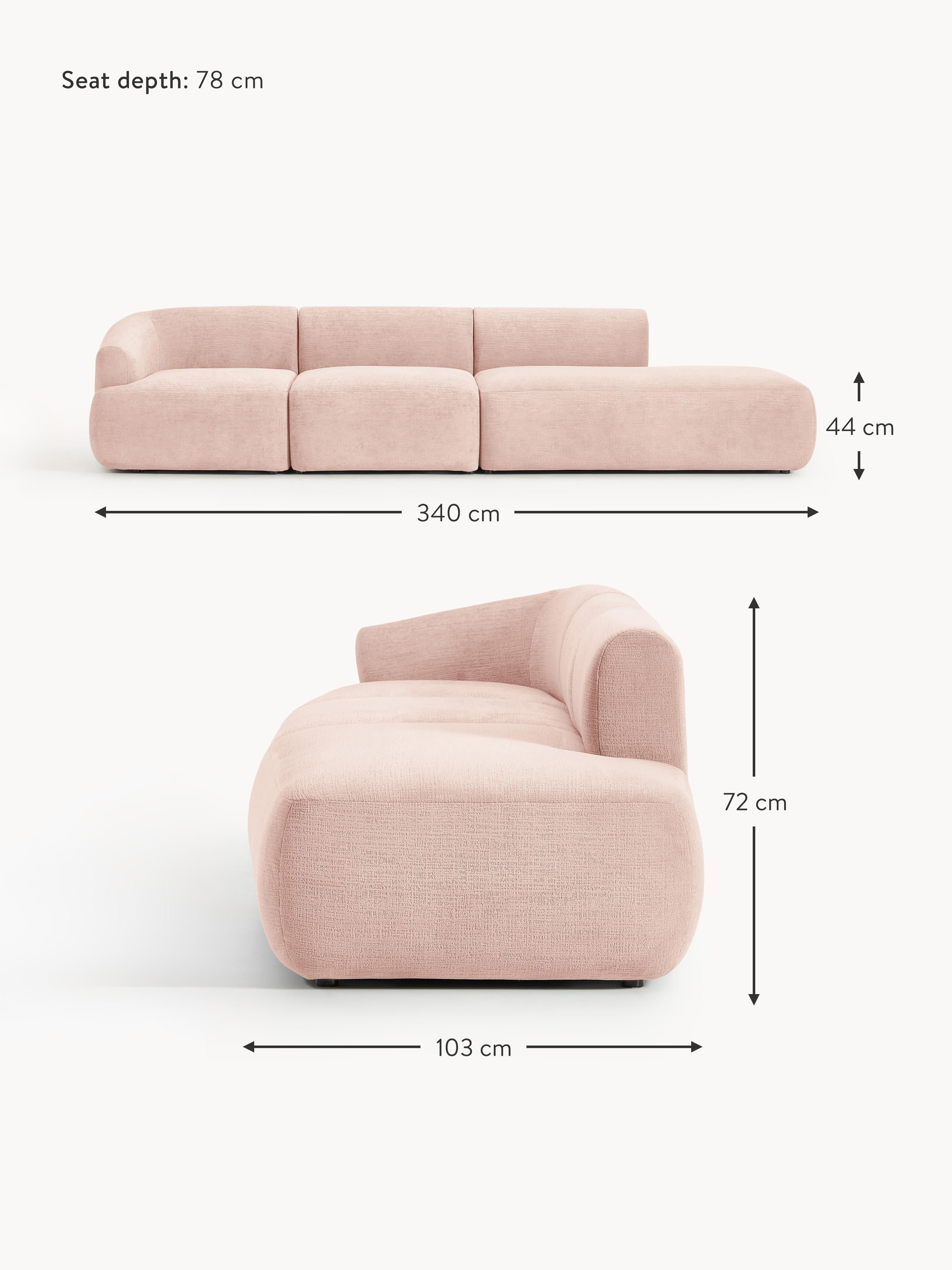 Sofia Modular Ottoman (4-seater)