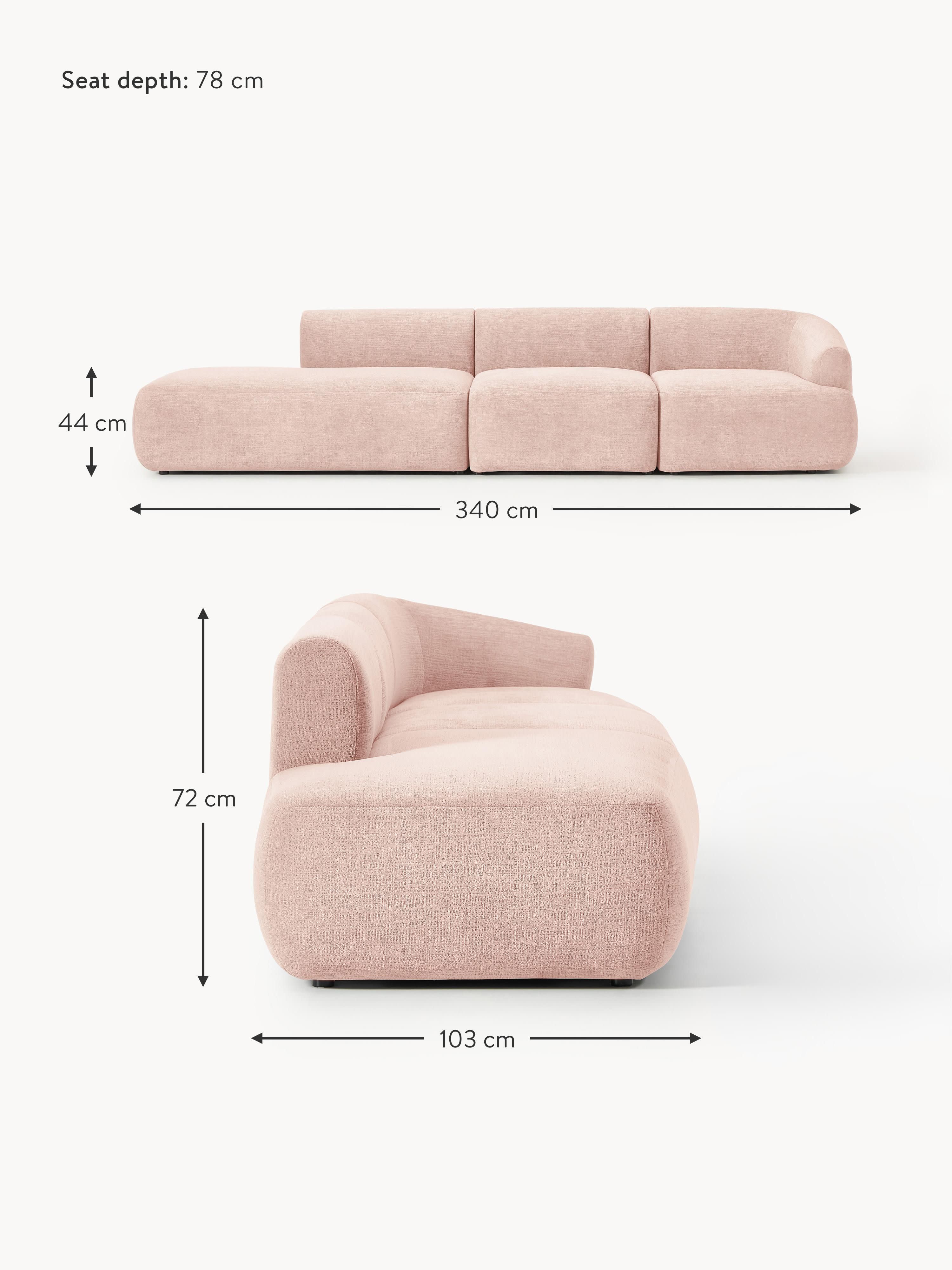 Sofia Modular Ottoman (4-seater)