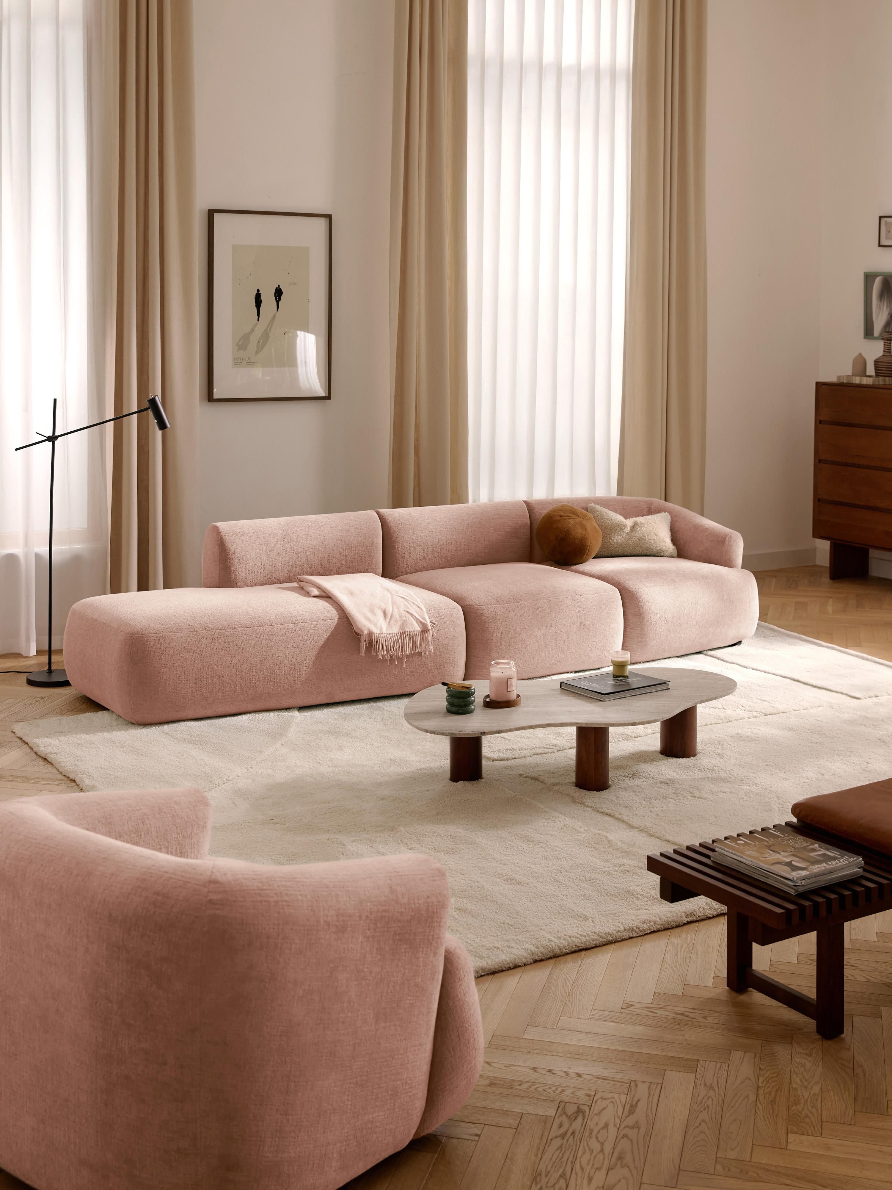 Sofia Modular Ottoman (4-seater)