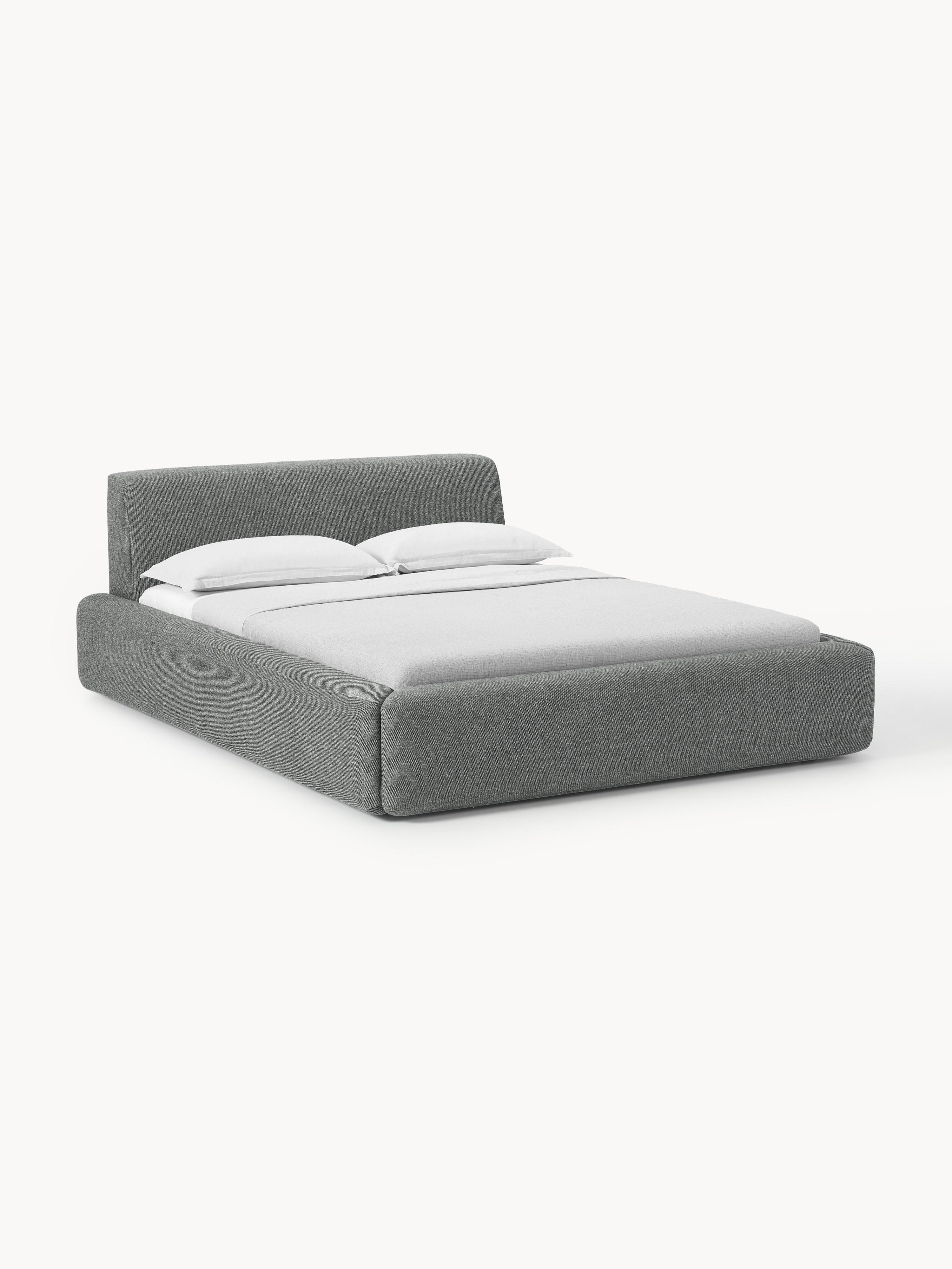 Gallery image 1 - Upholstered Bed Melva with Storage