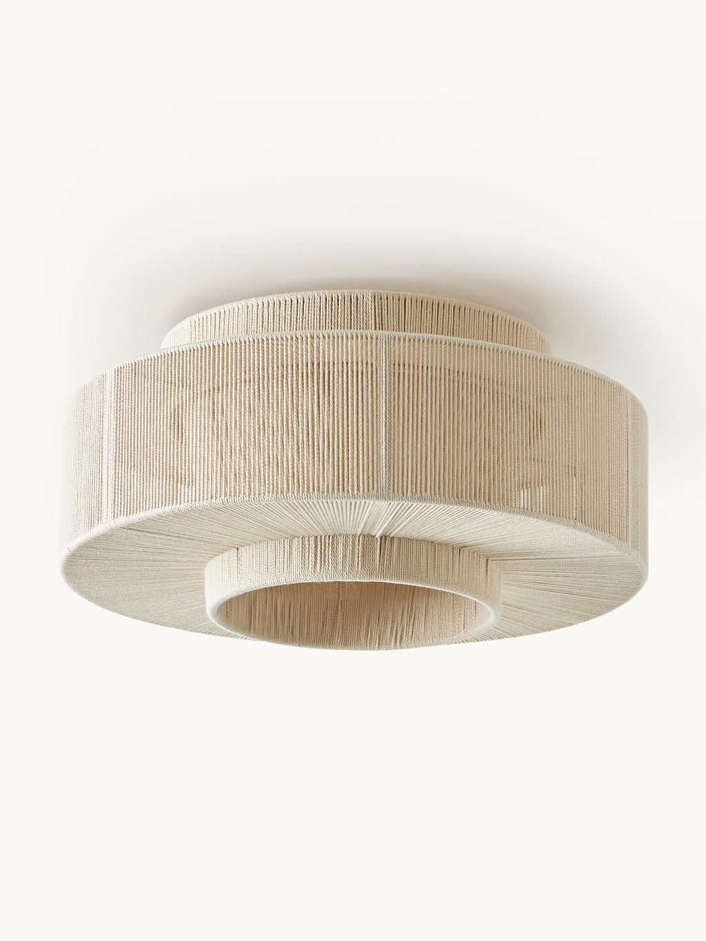 Gallery image 1 - Linen Thread Flushmount Lace