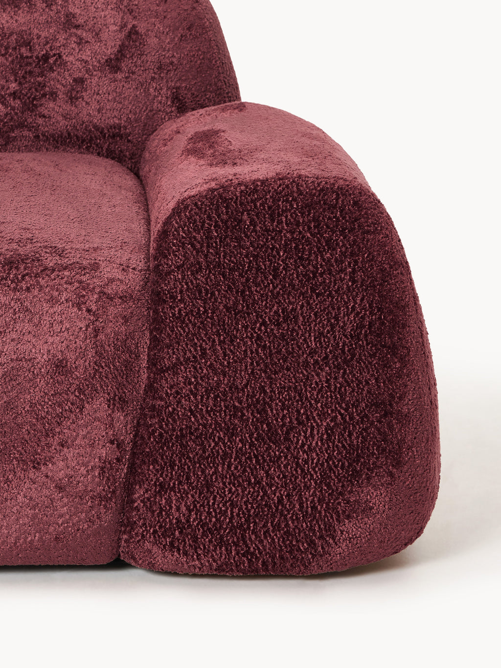 Wolke Modular Teddy Bouclé Corner Sofa (4-seater)