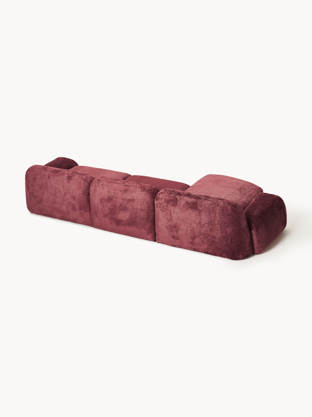 Wolke Modular Teddy Bouclé Corner Sofa (4-seater)