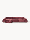 Gallery image 1 - Modular Teddy Bouclé Corner Sofa Wolke (4-seater)