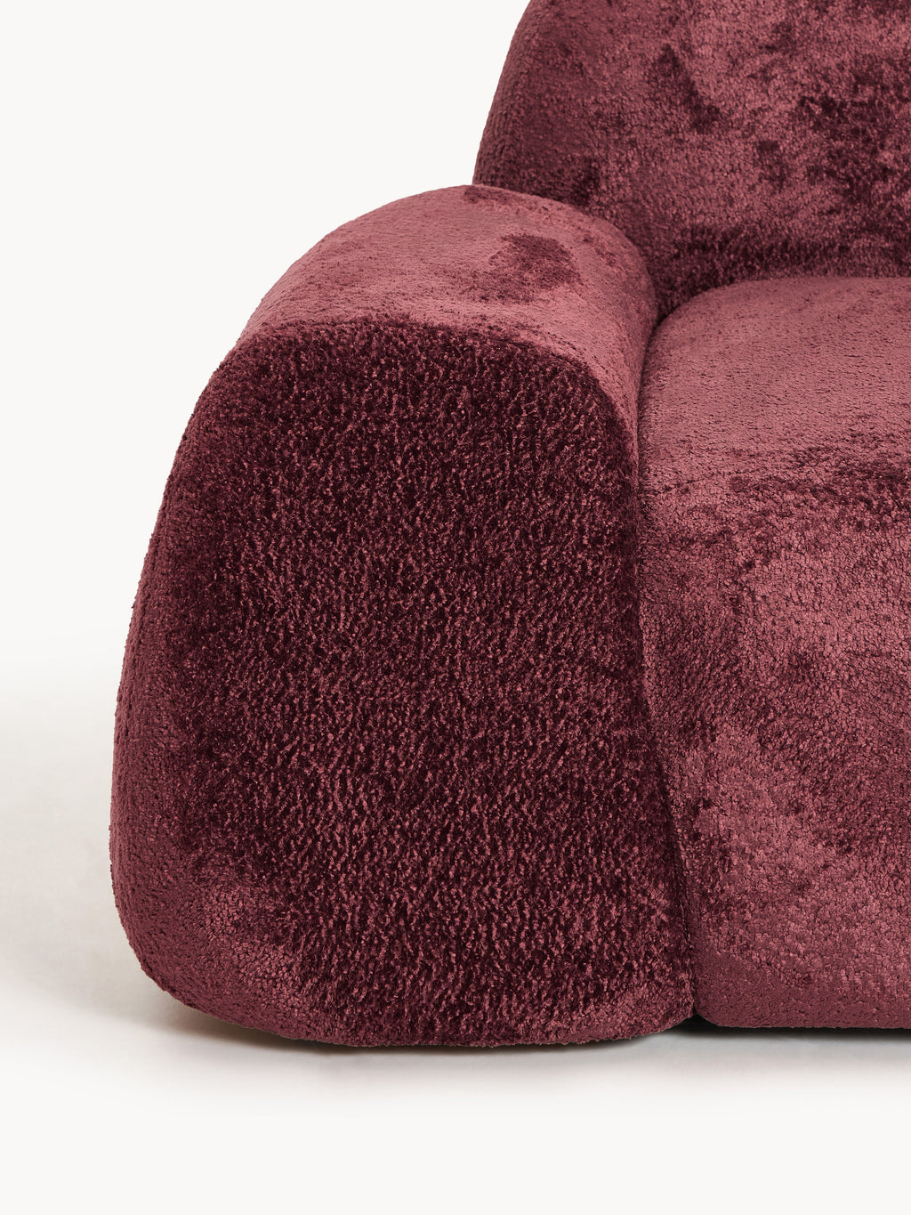 Wolke Modular Teddy Bouclé Corner Sofa (4-seater)