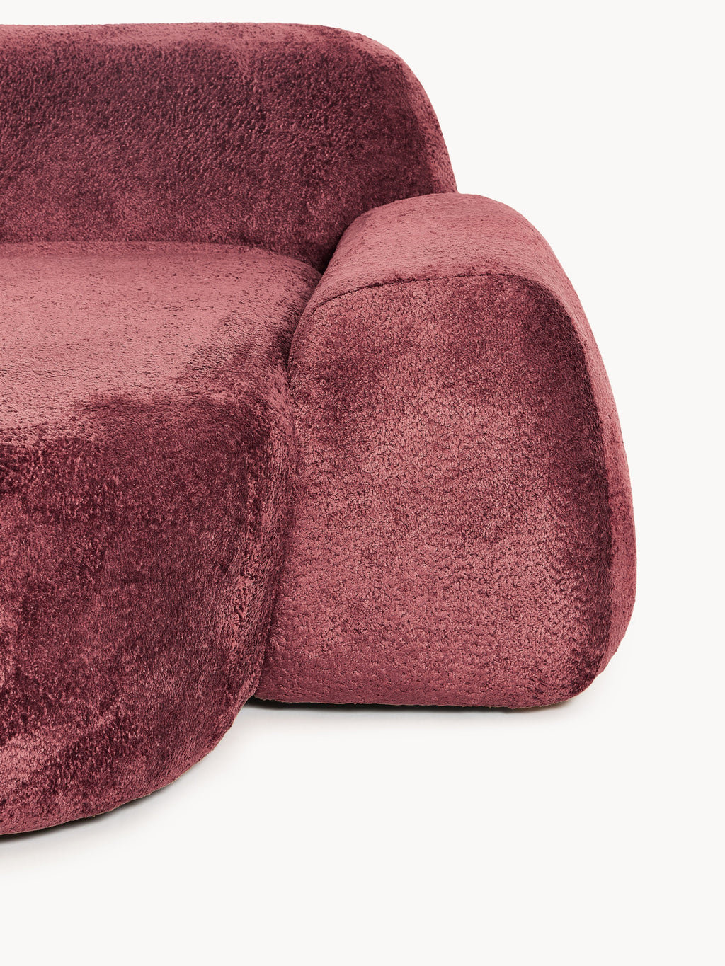 Wolke Modular Teddy Bouclé Corner Sofa (4-seater)
