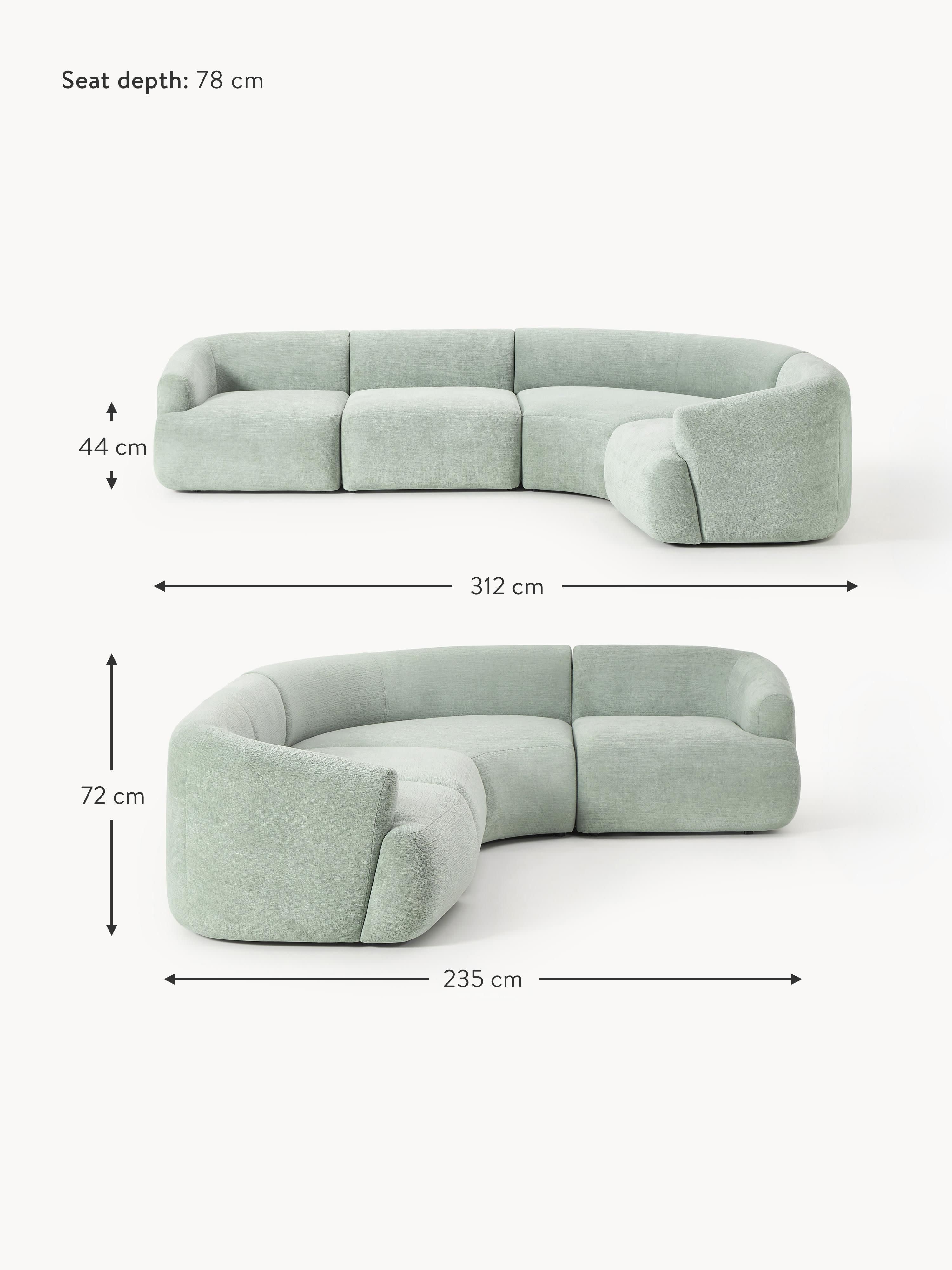 Sofia Modular Corner Sofa (4-seater)