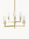 Gallery image 1 - Ribbed Glass Chandelier Emmi