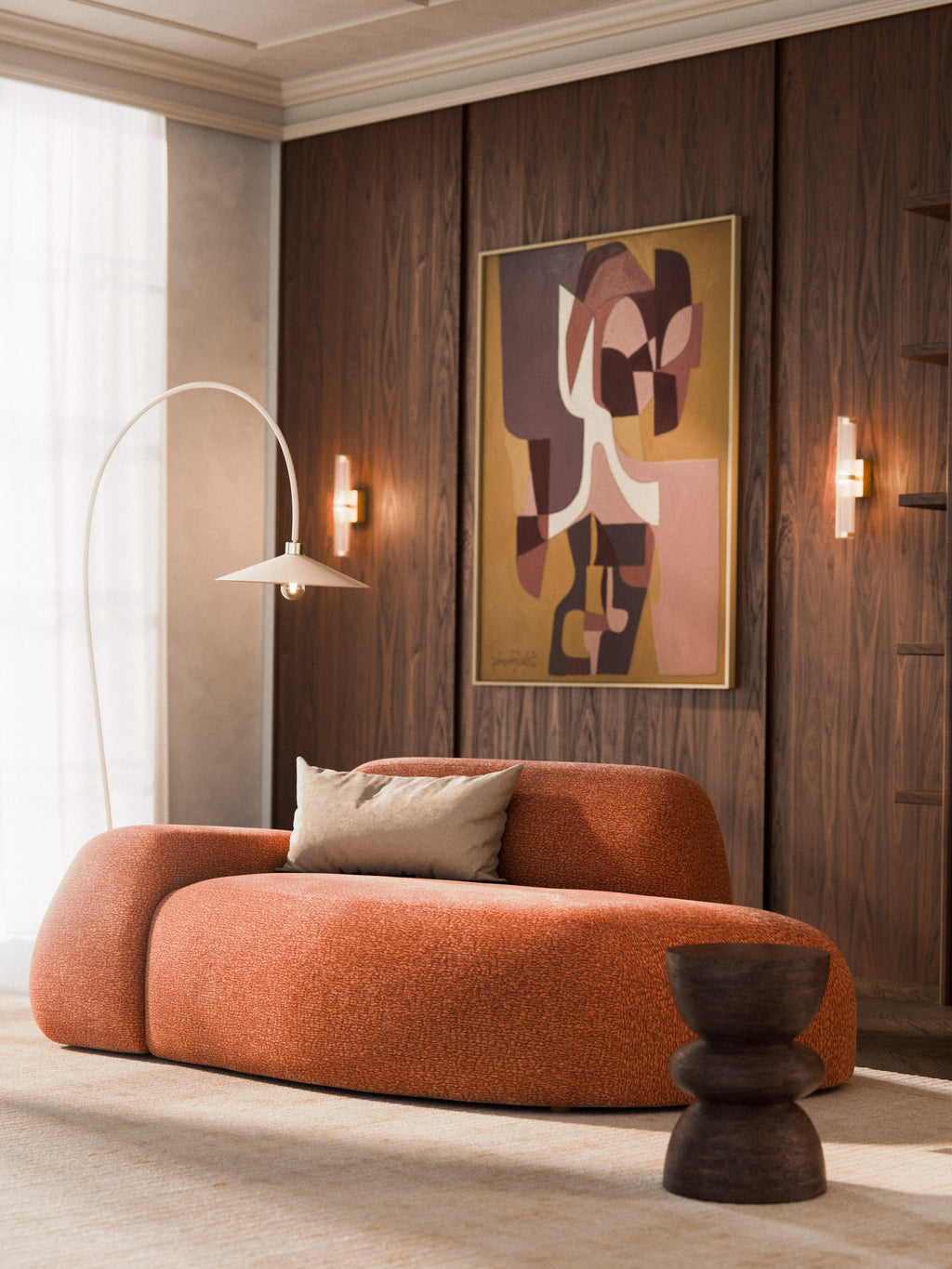 Wolke Sofa (2-seater) with Chaise End
