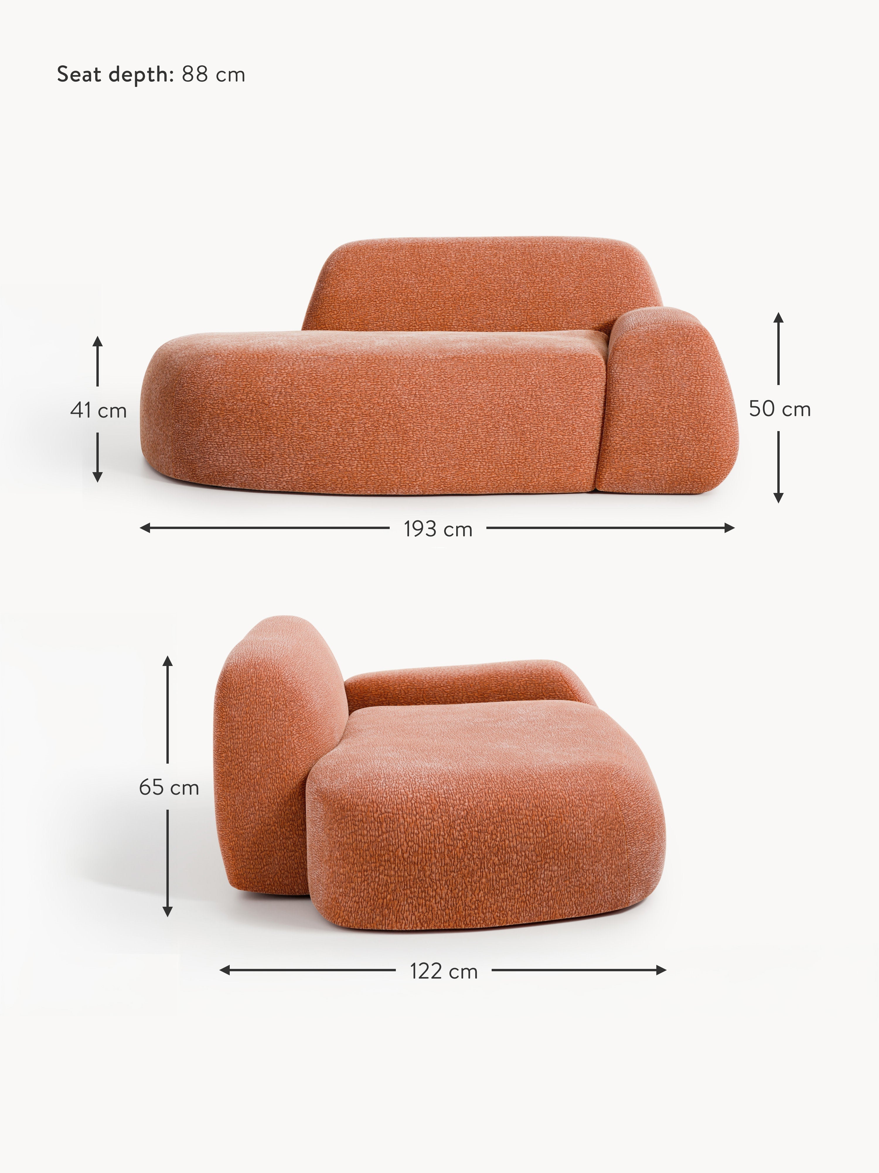 Wolke Sofa (2-seater) with Chaise End