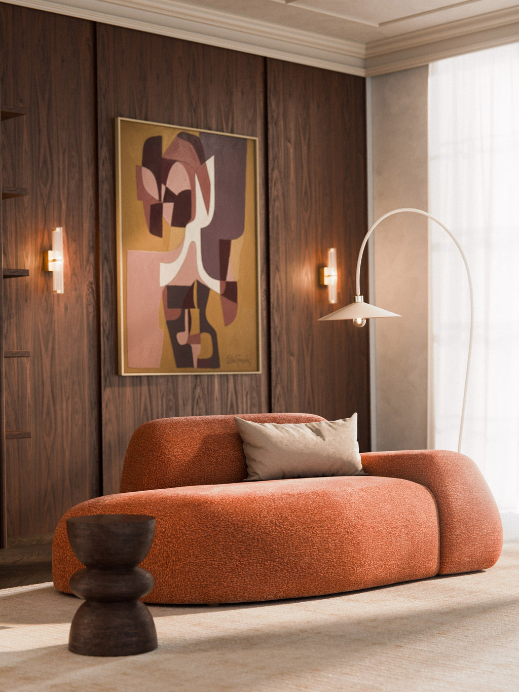 Wolke Sofa (2-seater) with Chaise End