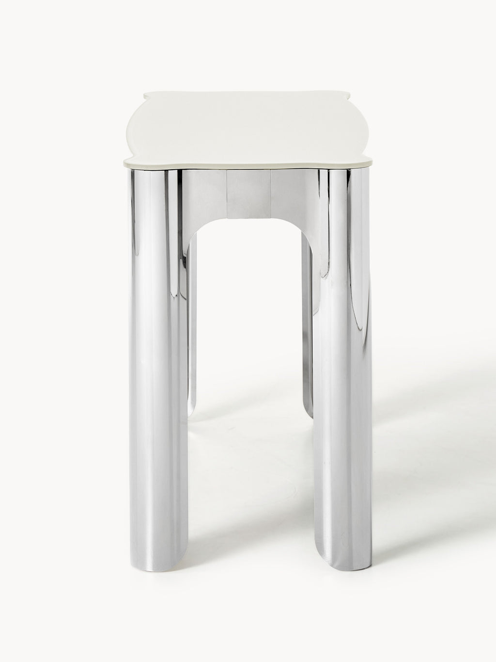 Georgia Console Table with Glass Top