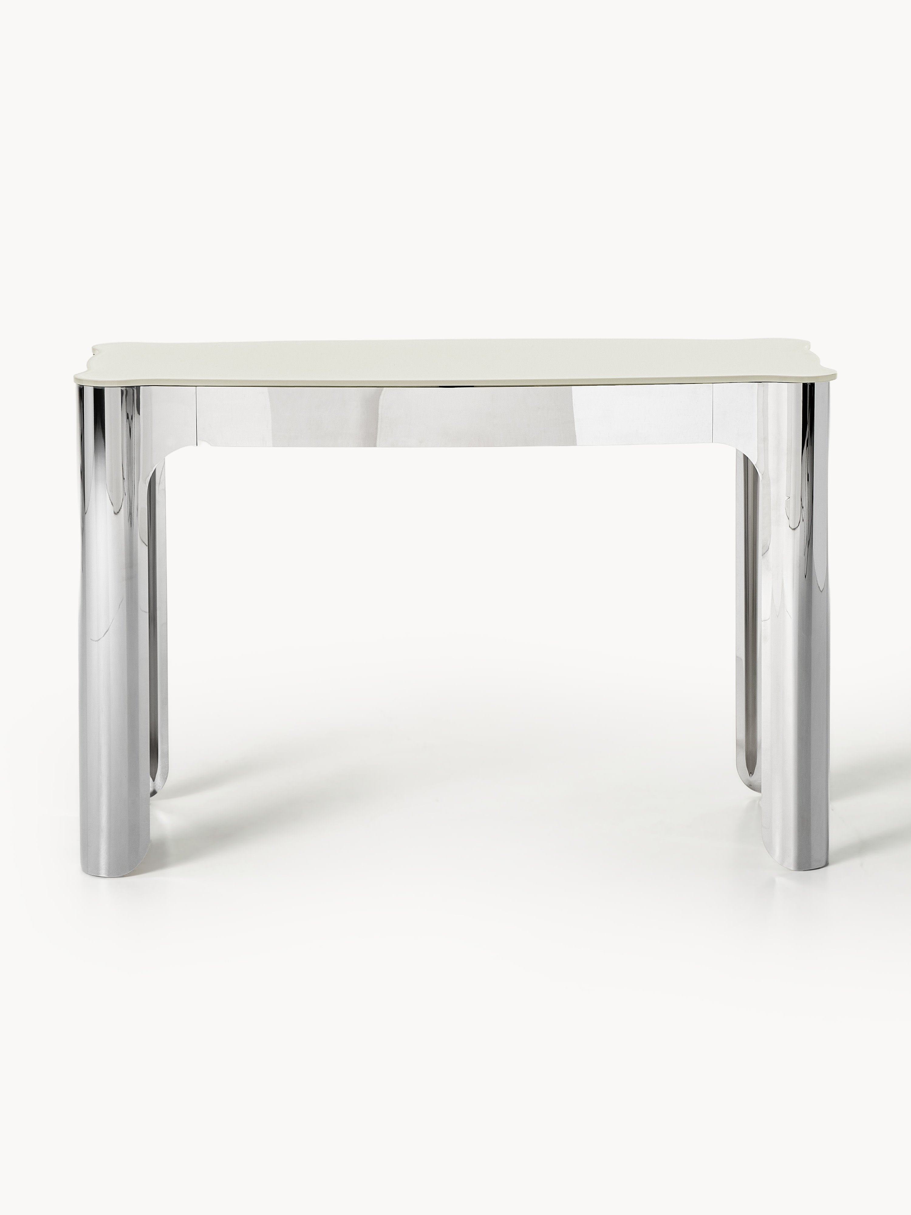Georgia Console Table with Glass Top