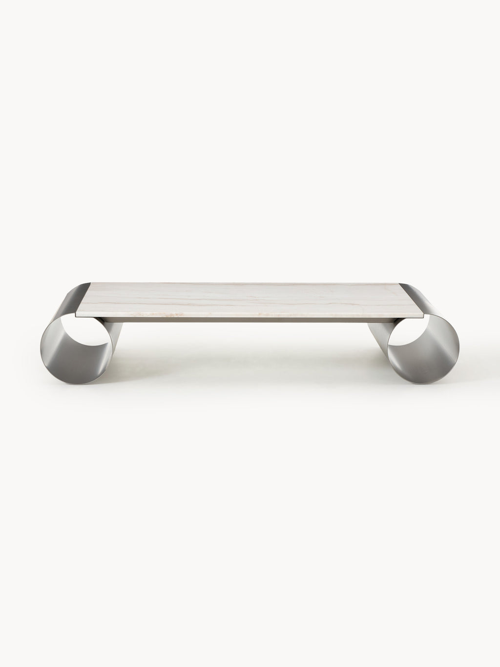 Blaze XL Coffee Table with Marble Top, W 160 cm