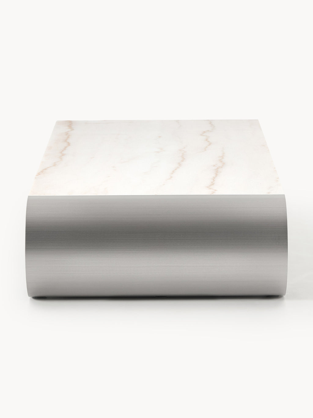 Blaze XL Coffee Table with Marble Top, W 160 cm
