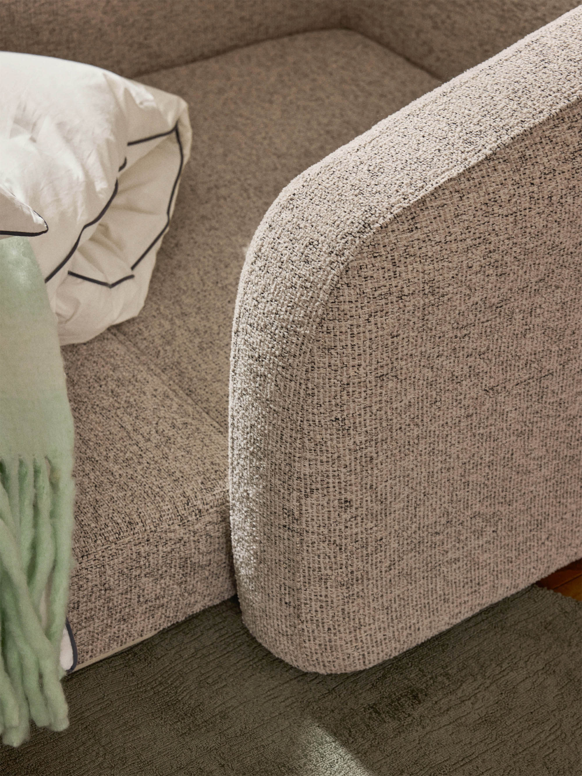 Eliot Bouclé Chair Bed