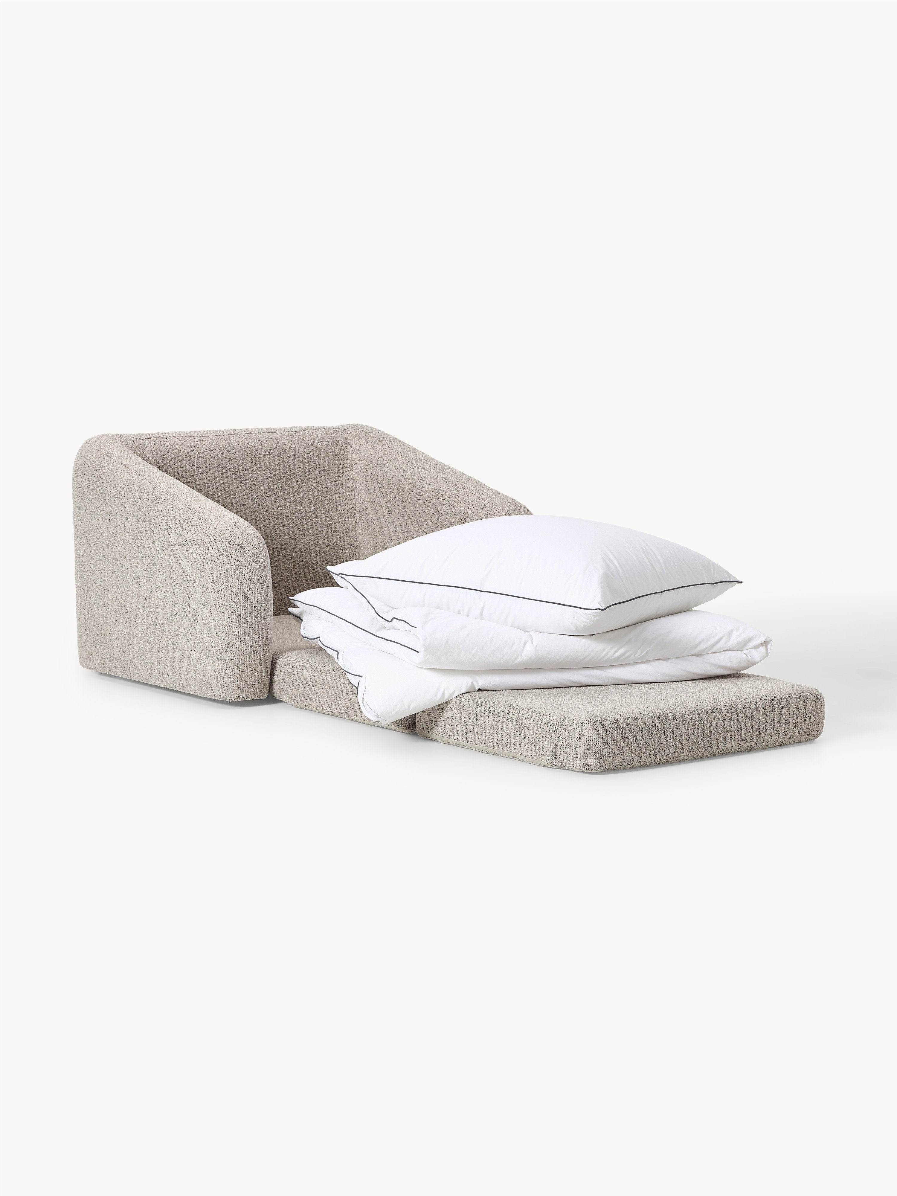 Eliot Bouclé Chair Bed