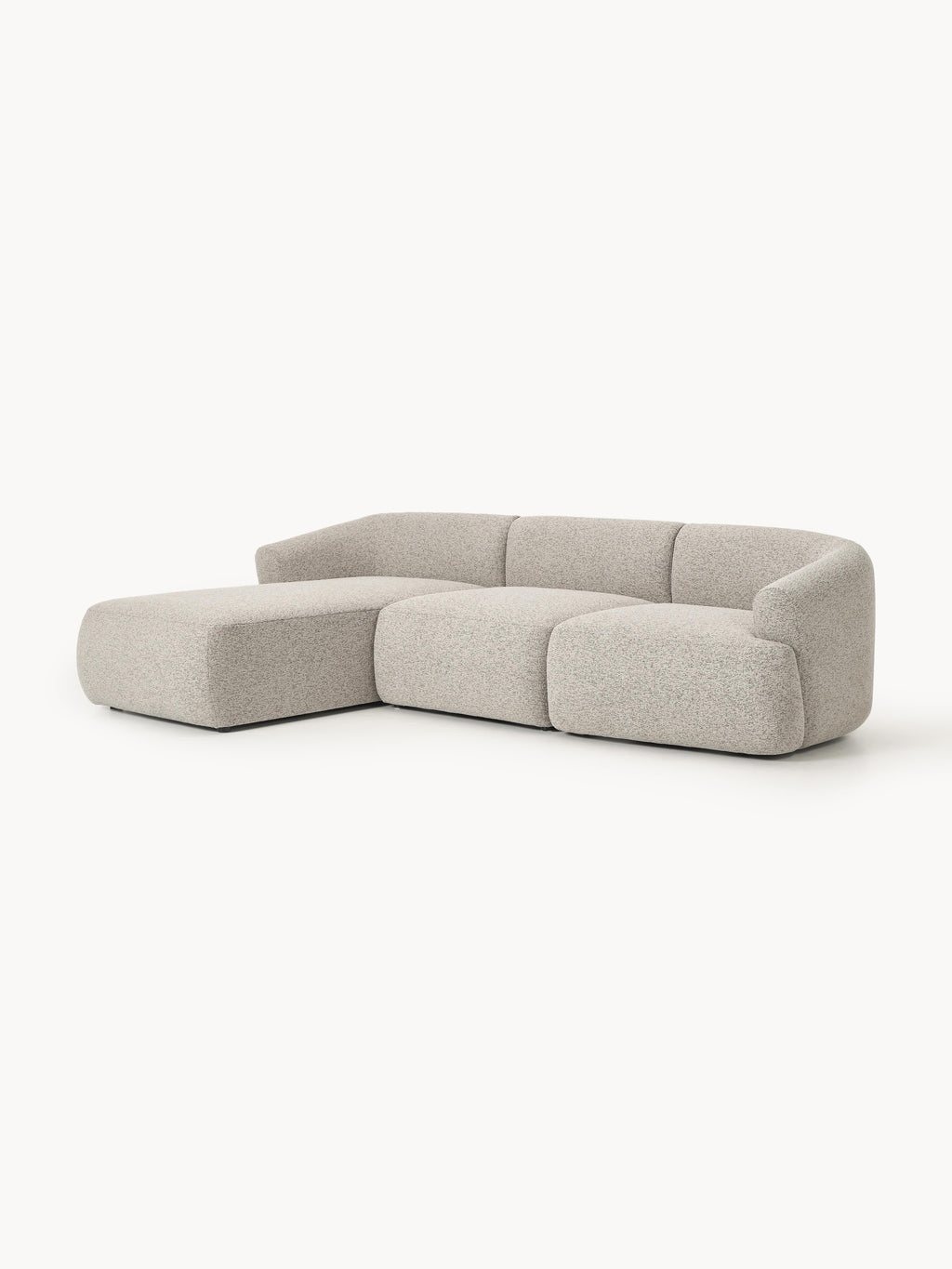 Sofia Modular Bouclé Corner Sofa (4-seater)