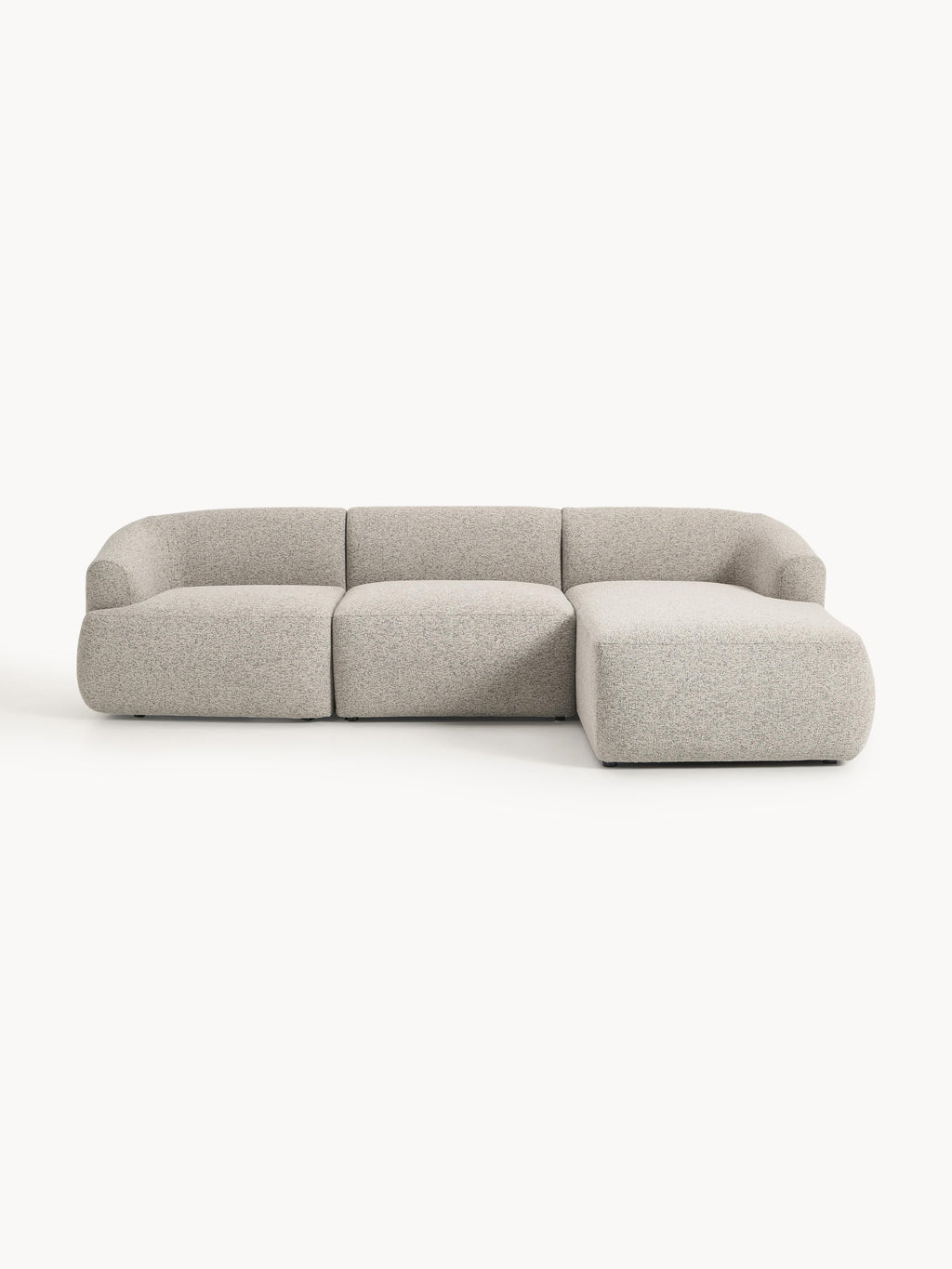 Sofia Modular Bouclé Corner Sofa (4-seater)