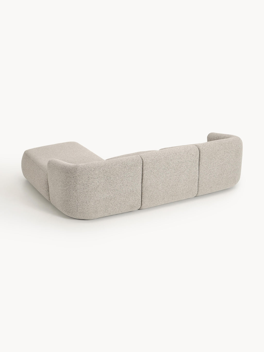 Sofia Modular Bouclé Corner Sofa (4-seater)