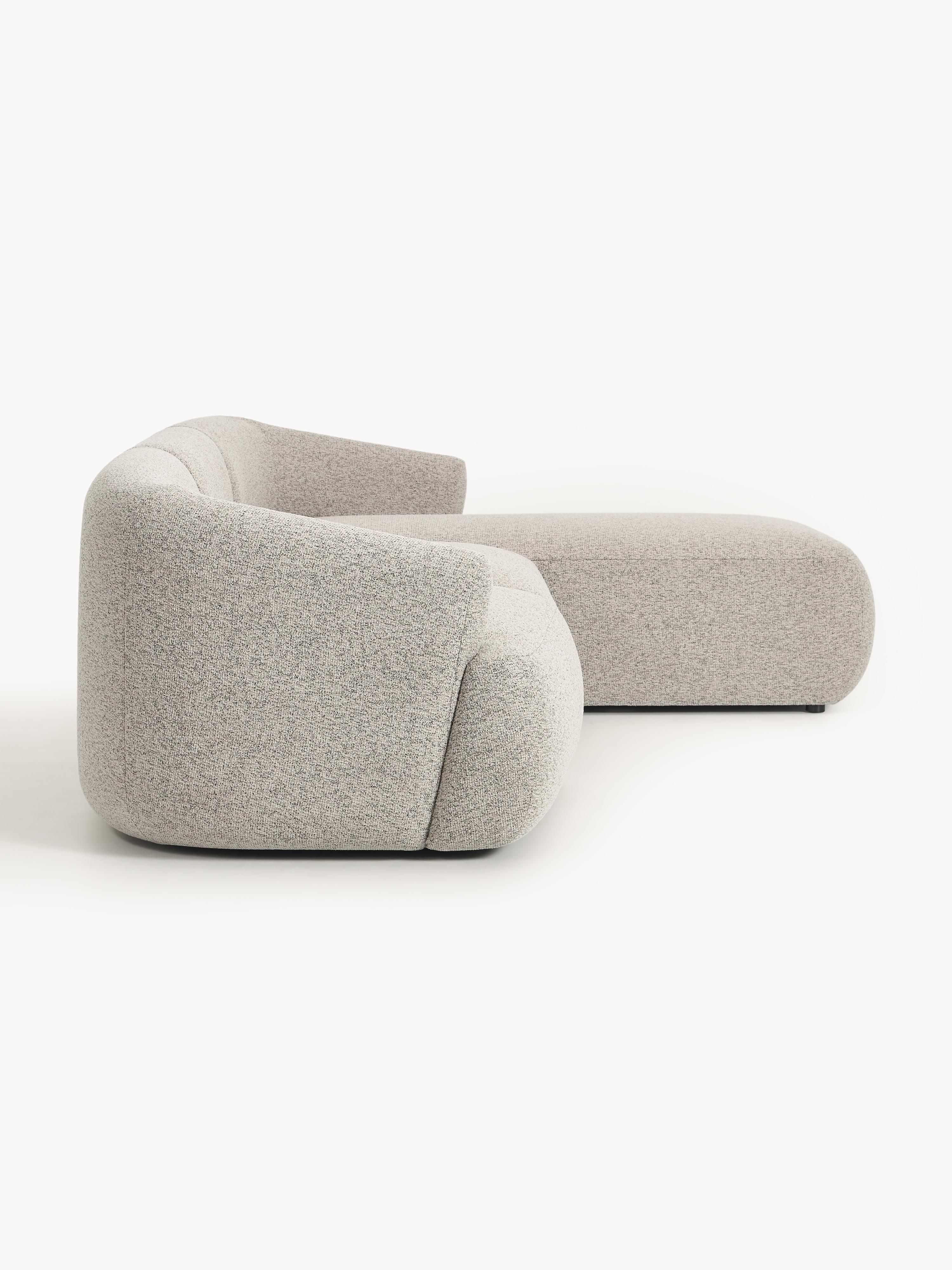 Sofia Modular Bouclé Corner Sofa (4-seater)