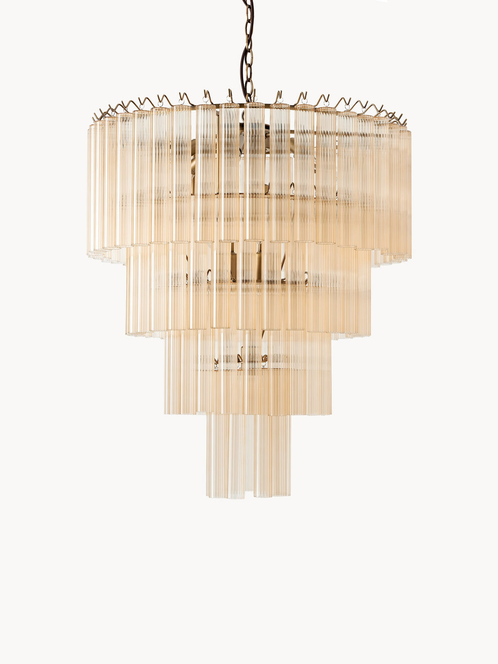 Gallery image 1 - Large Glass Chandelier Janae