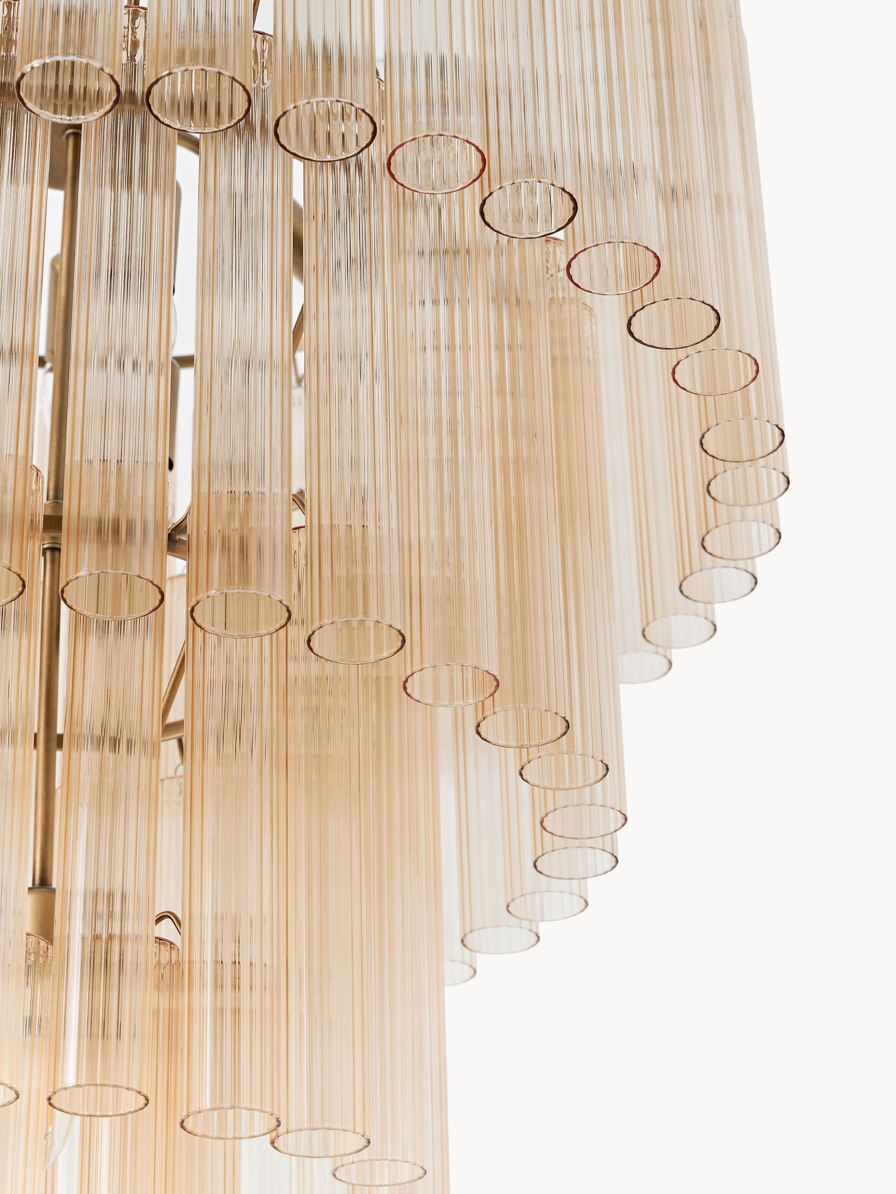 Janae Large Glass Chandelier