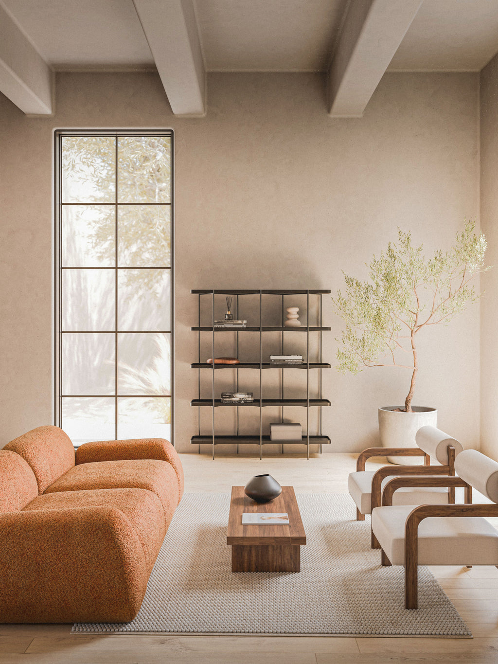 Renee Large Shelving Unit
