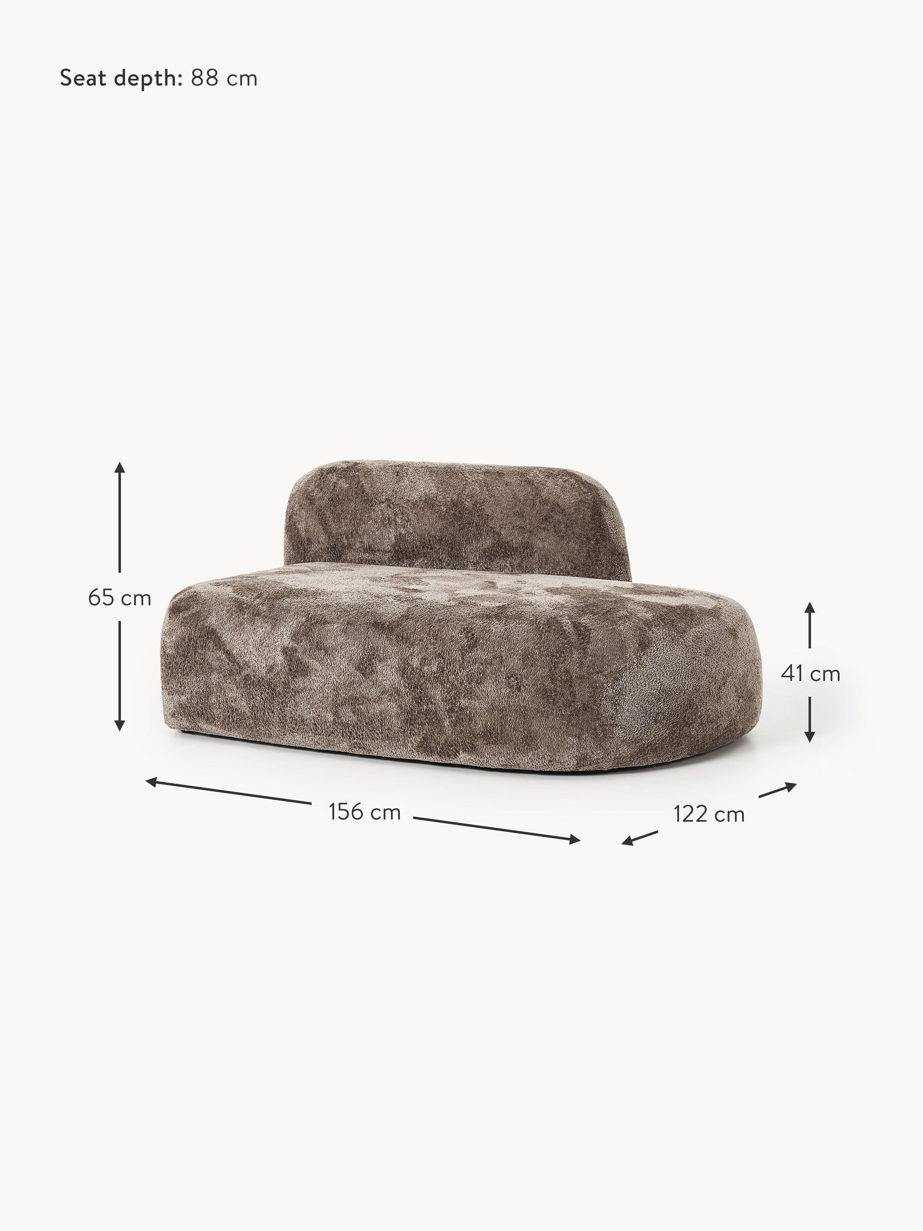 Wolke Teddy Bouclé Chaise Module