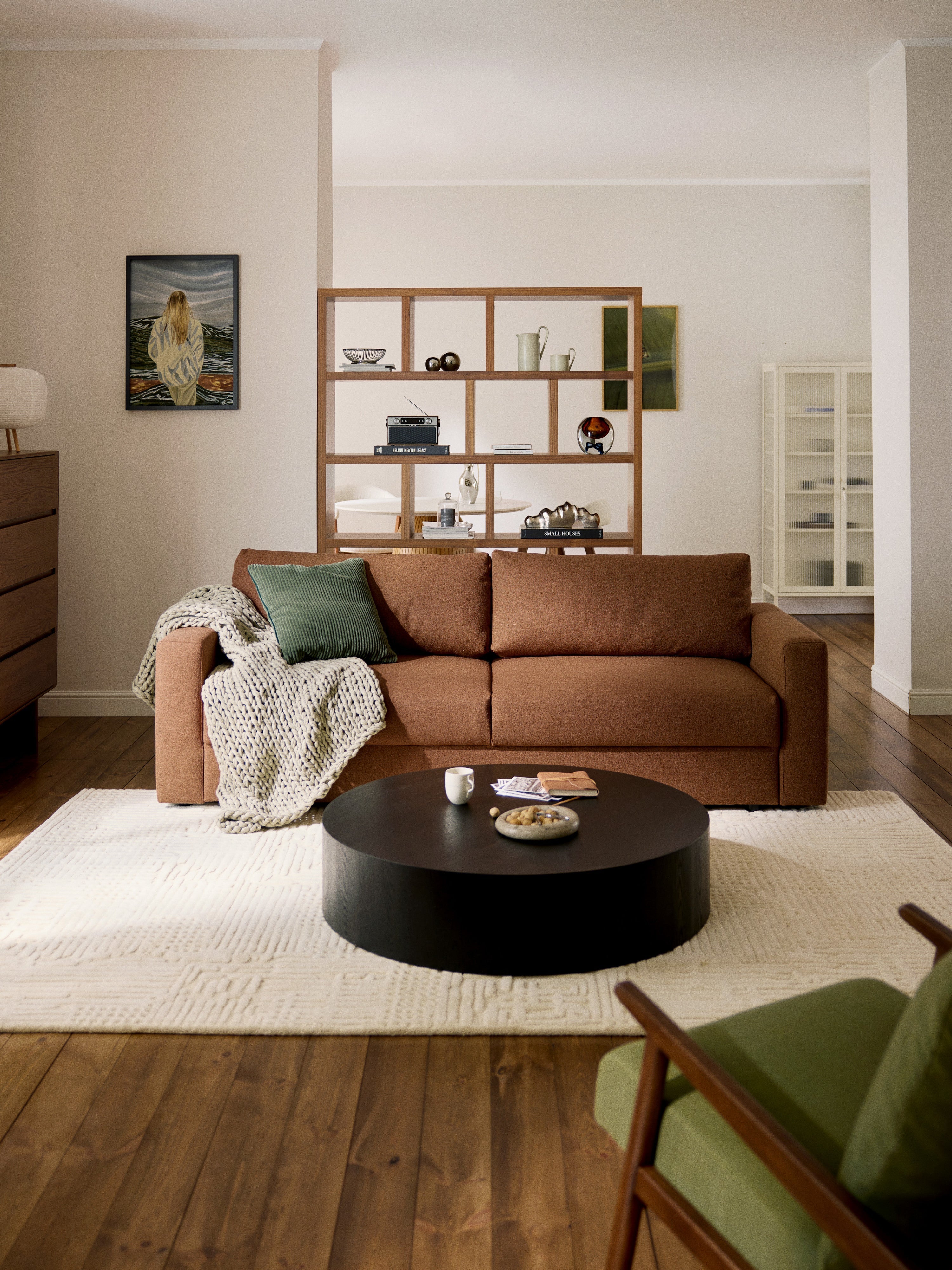 Tasha Bouclé Sofa Bed (3-seater)