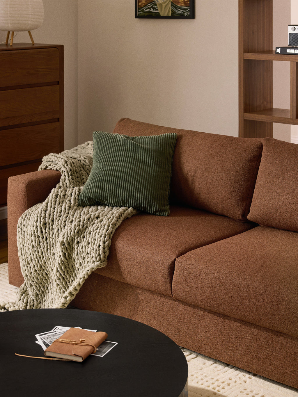 Tasha Bouclé Sofa Bed (3-seater)