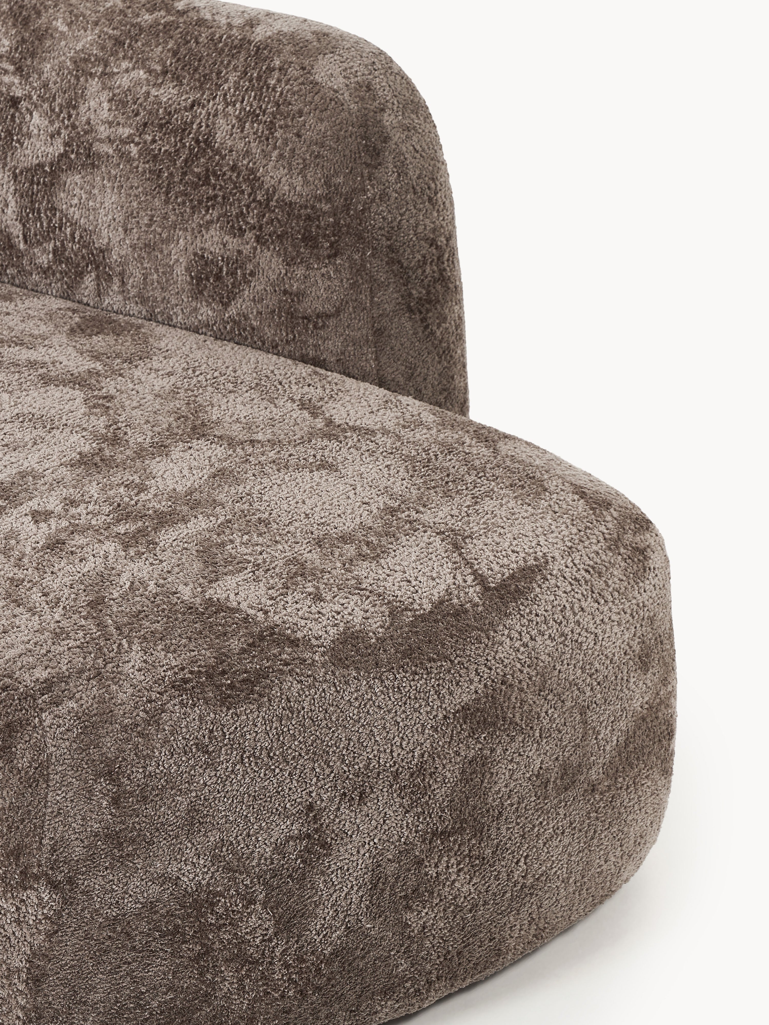 Wolke XL Modular Teddy Bouclé Corner Sofa with Chaise Ends