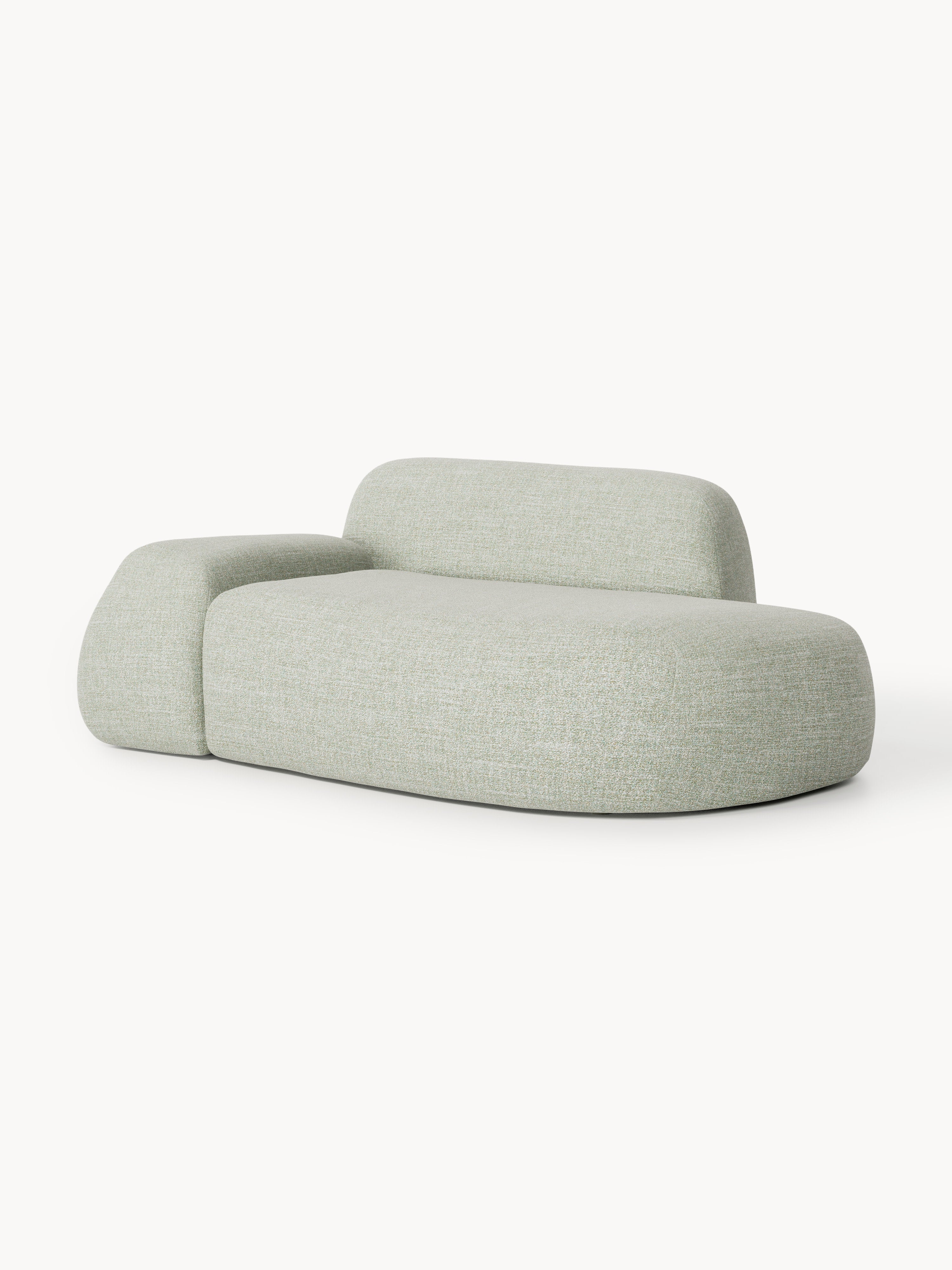 Wolke Bouclé Sofa (2-seater) with Chaise End