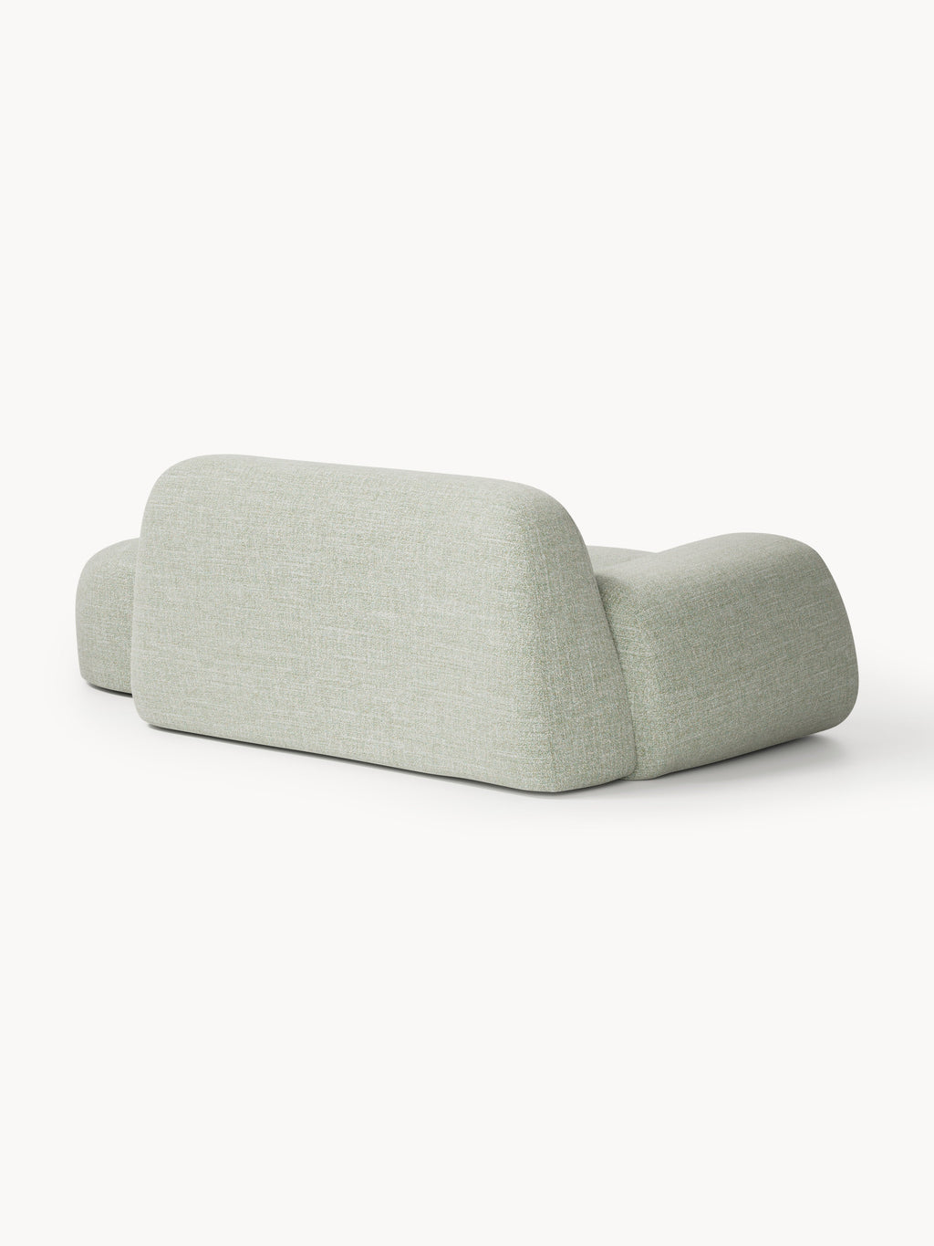 Wolke Bouclé Sofa (2-seater) with Chaise End