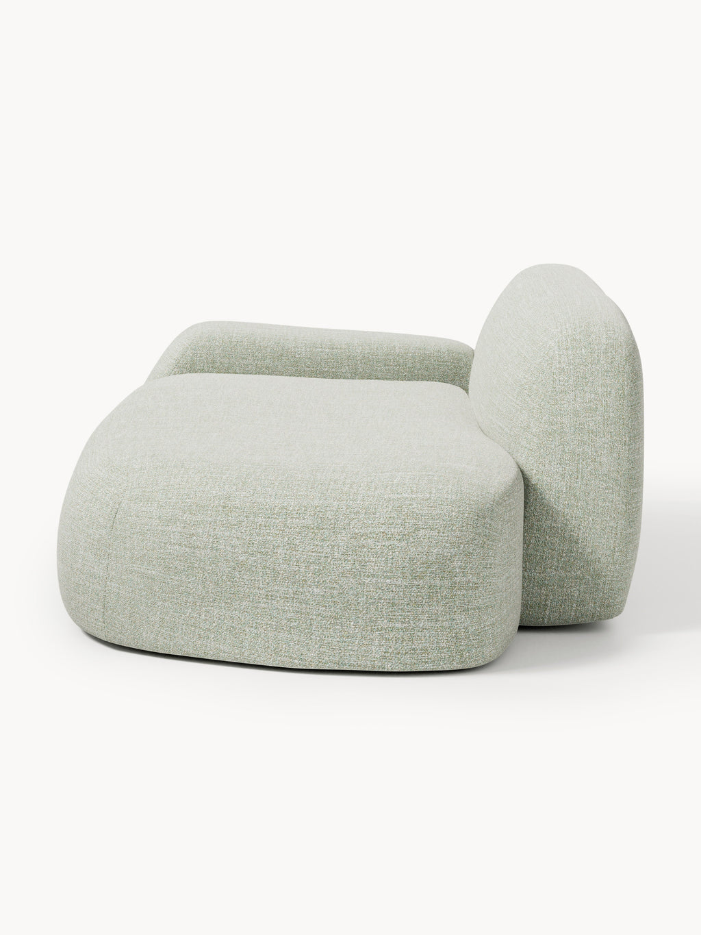 Wolke Bouclé Sofa (2-seater) with Chaise End