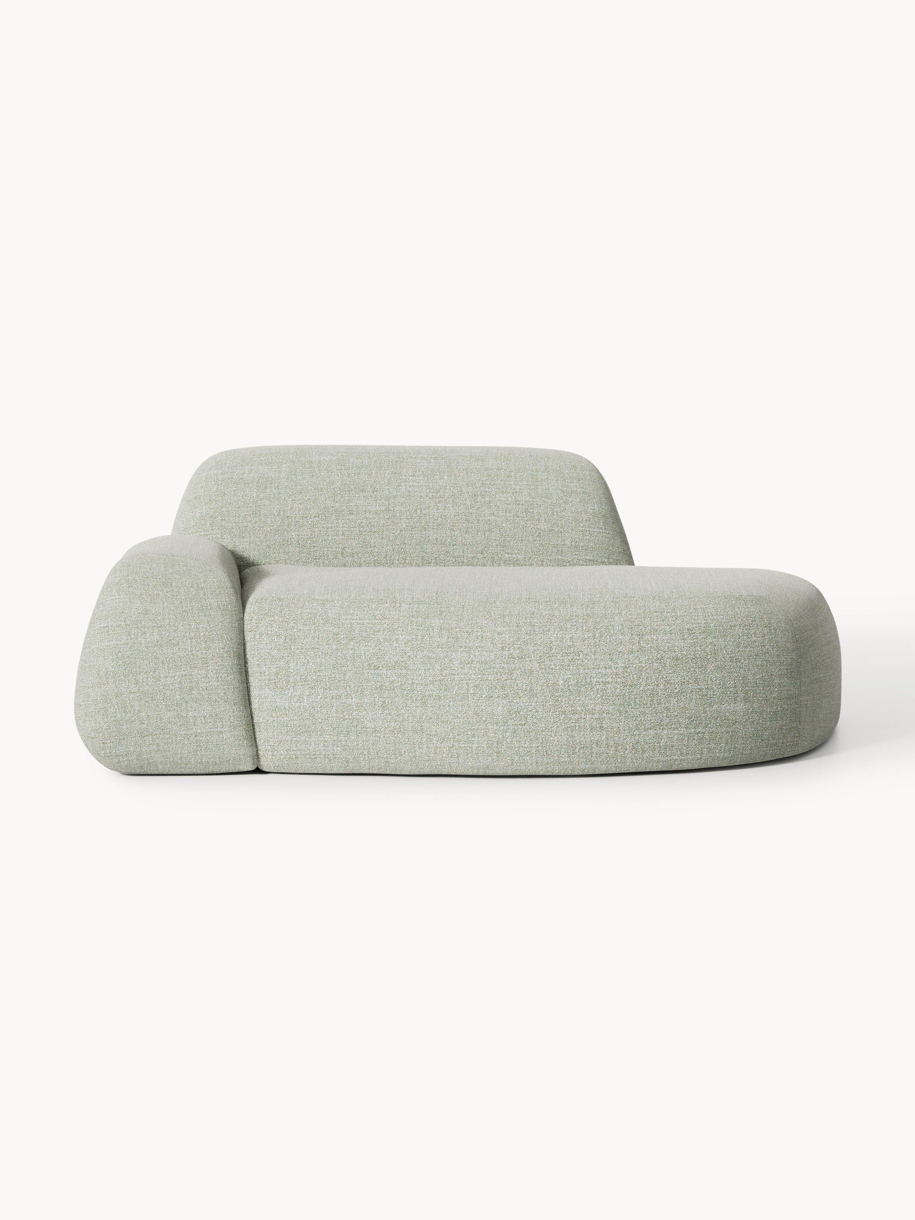 Gallery image 1 - Bouclé Sofa Wolke (2-seater) with Chaise End