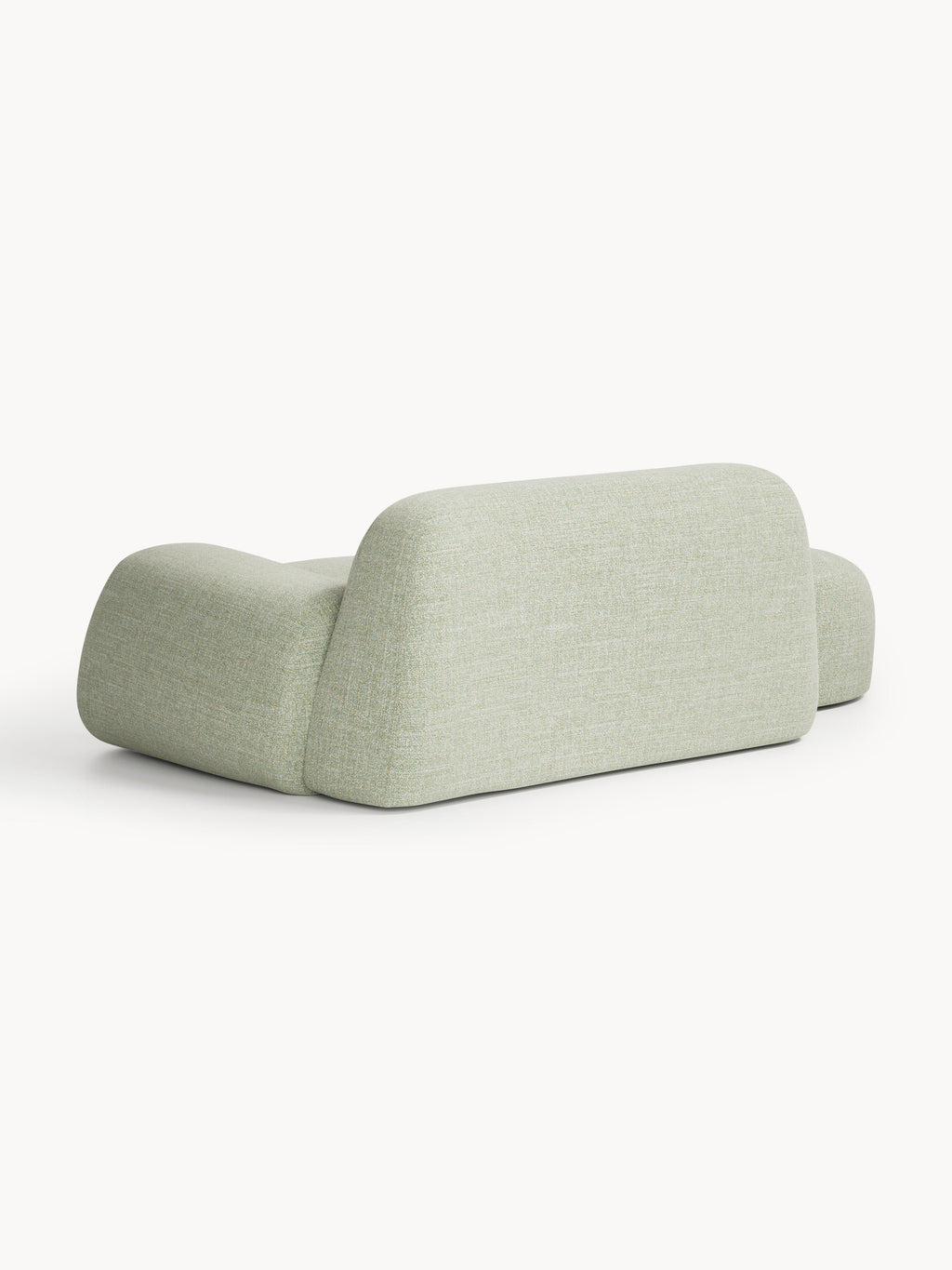 Wolke Bouclé Sofa (2-seater) with Chaise End