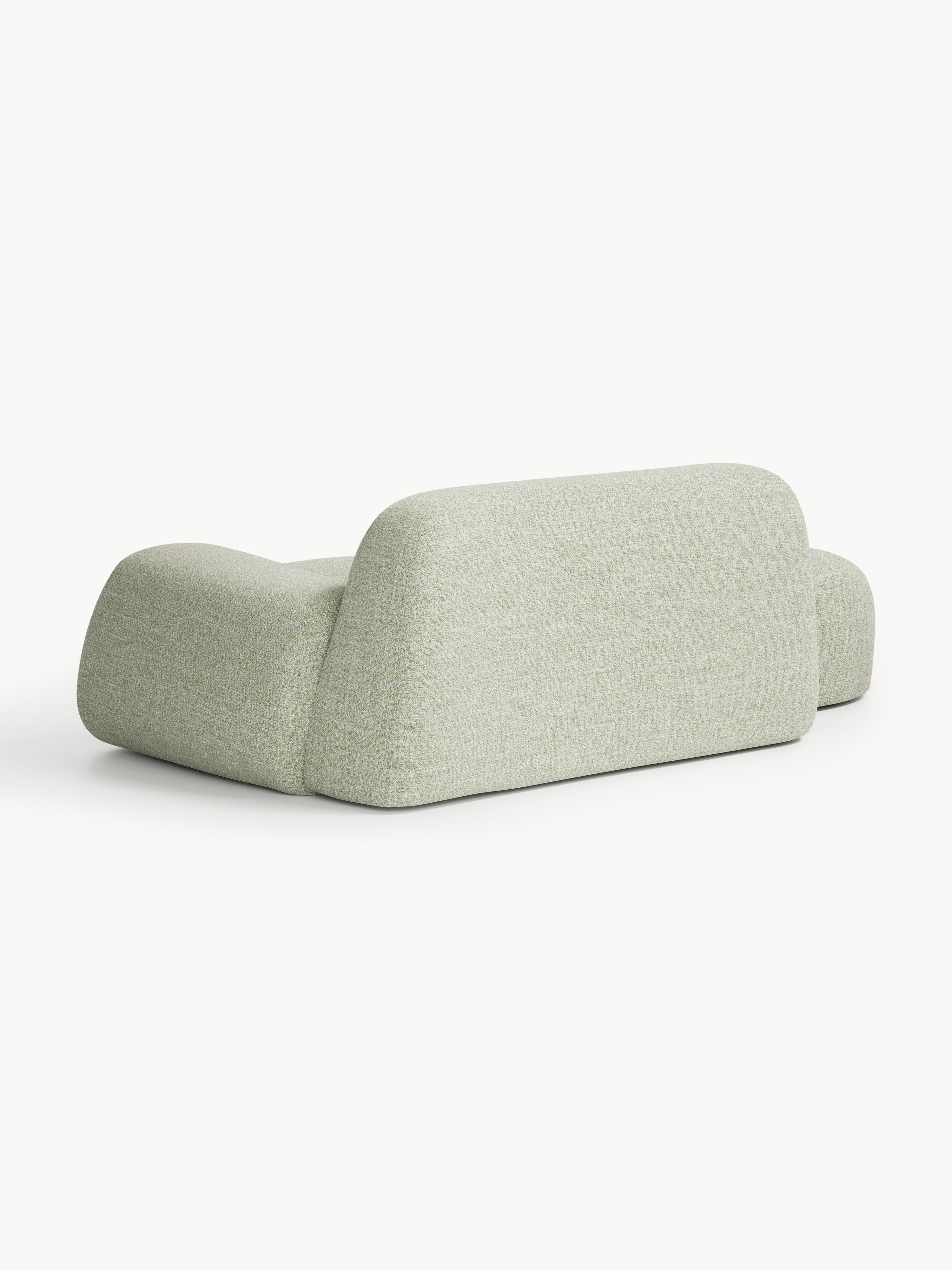 Wolke Bouclé Sofa (2-seater) with Chaise End