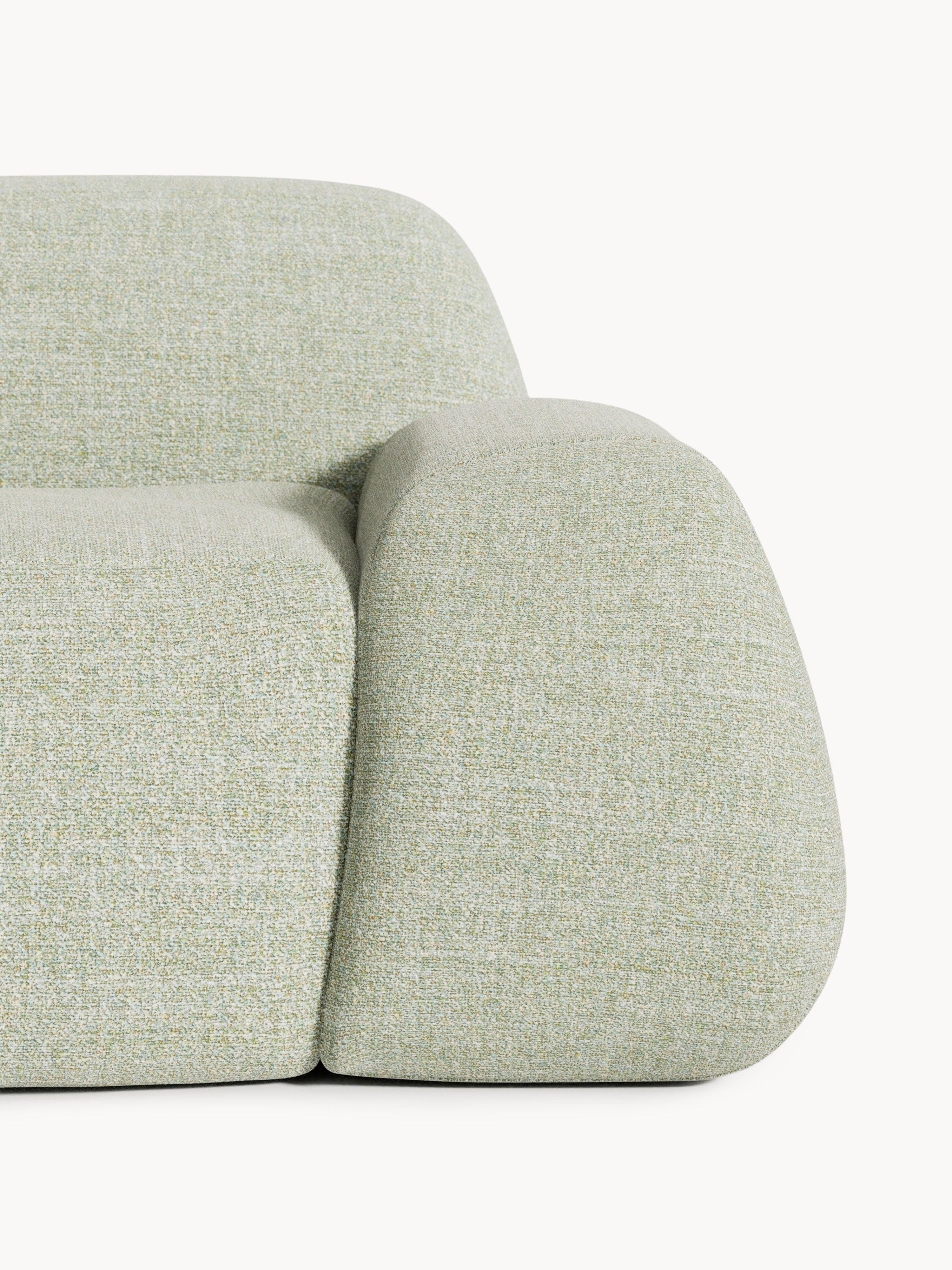 Wolke Bouclé Sofa (2-seater) with Chaise End