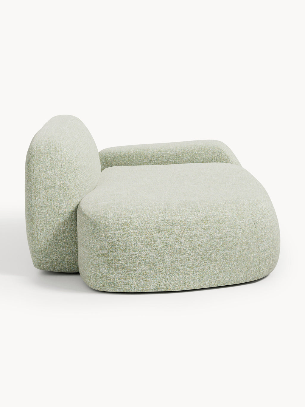 Wolke Bouclé Sofa (2-seater) with Chaise End