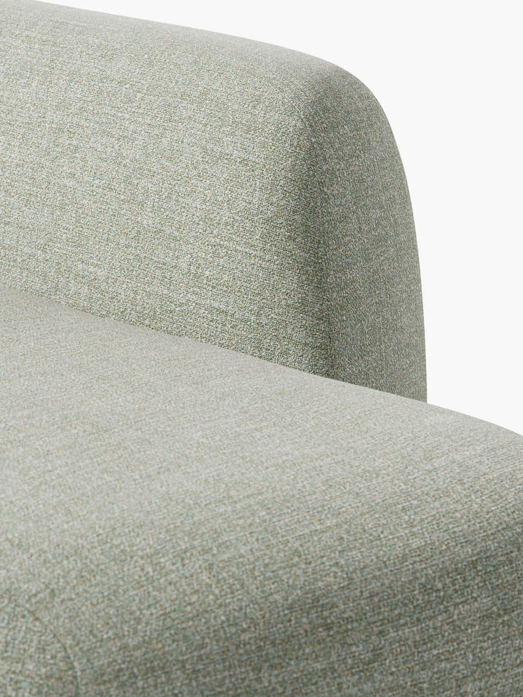 Wolke Bouclé Sofa (2-seater) with Chaise End