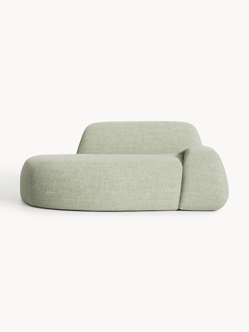 Wolke Bouclé Sofa (2-seater) with Chaise End