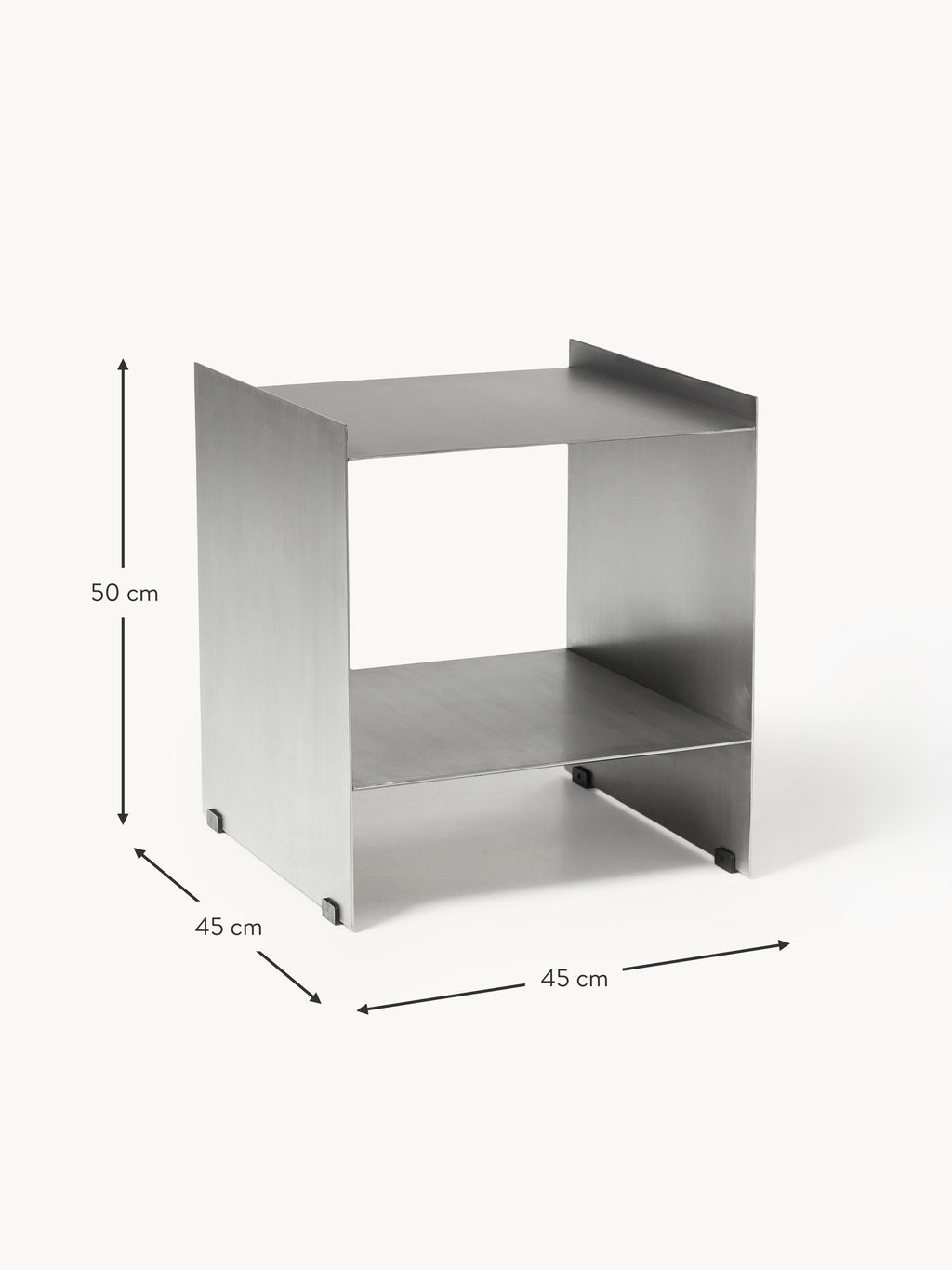 Aiden Metal Bedside Table